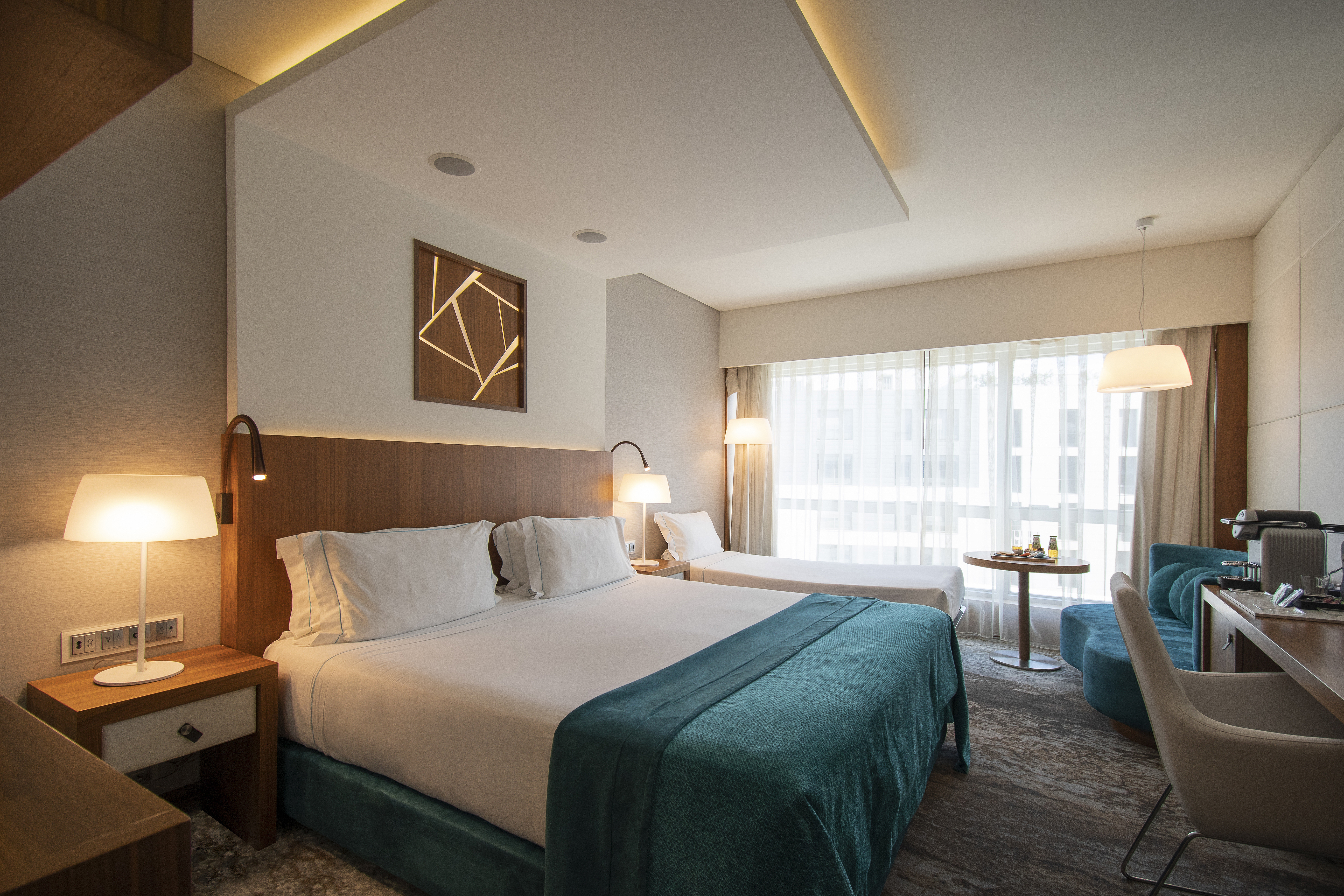 Double Single Deluxe One Bed