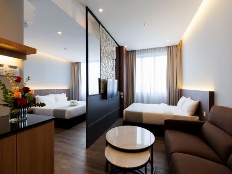 Family Room Two Double Beds One Bedroom 