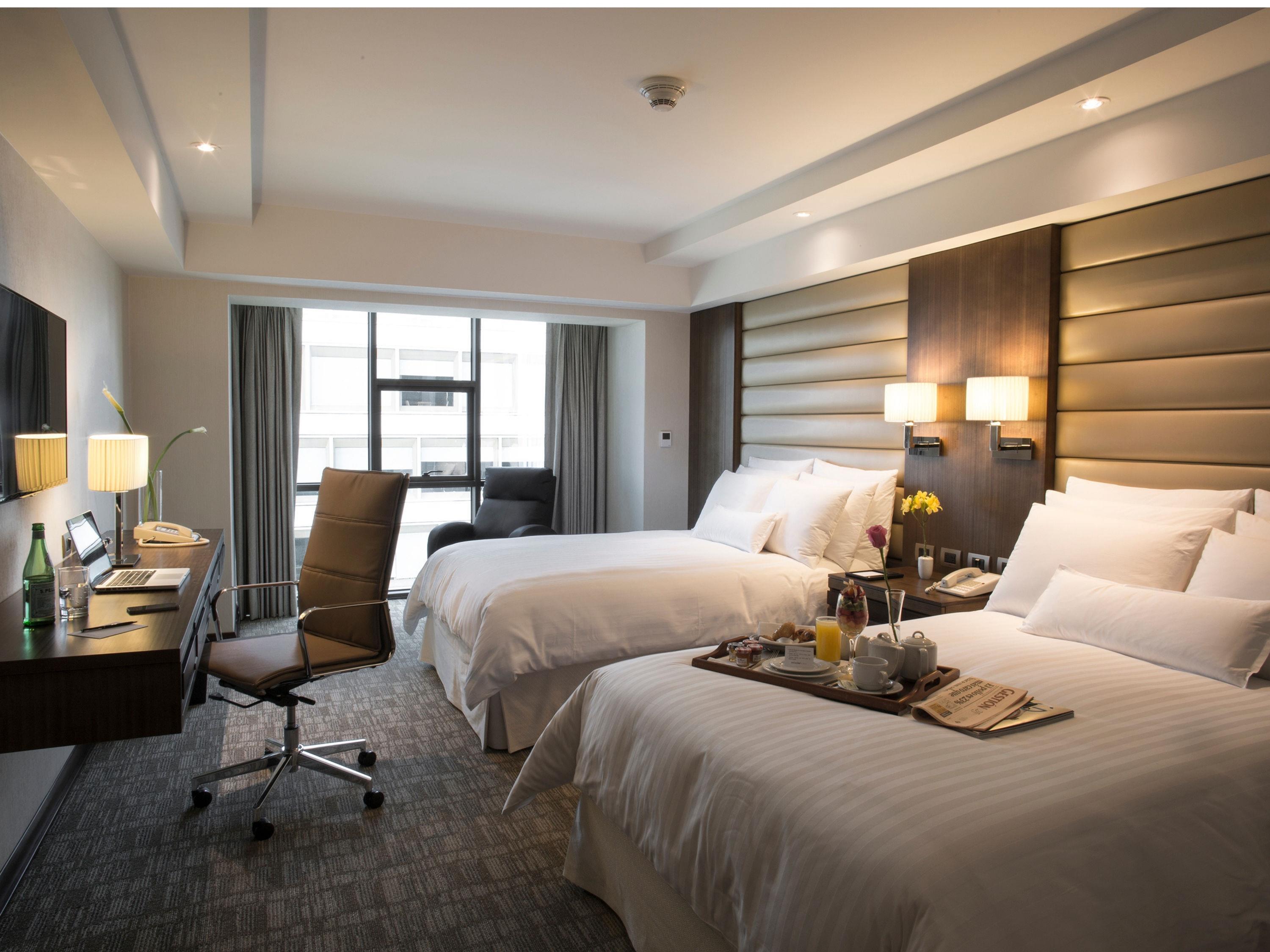 Double Two Double Beds