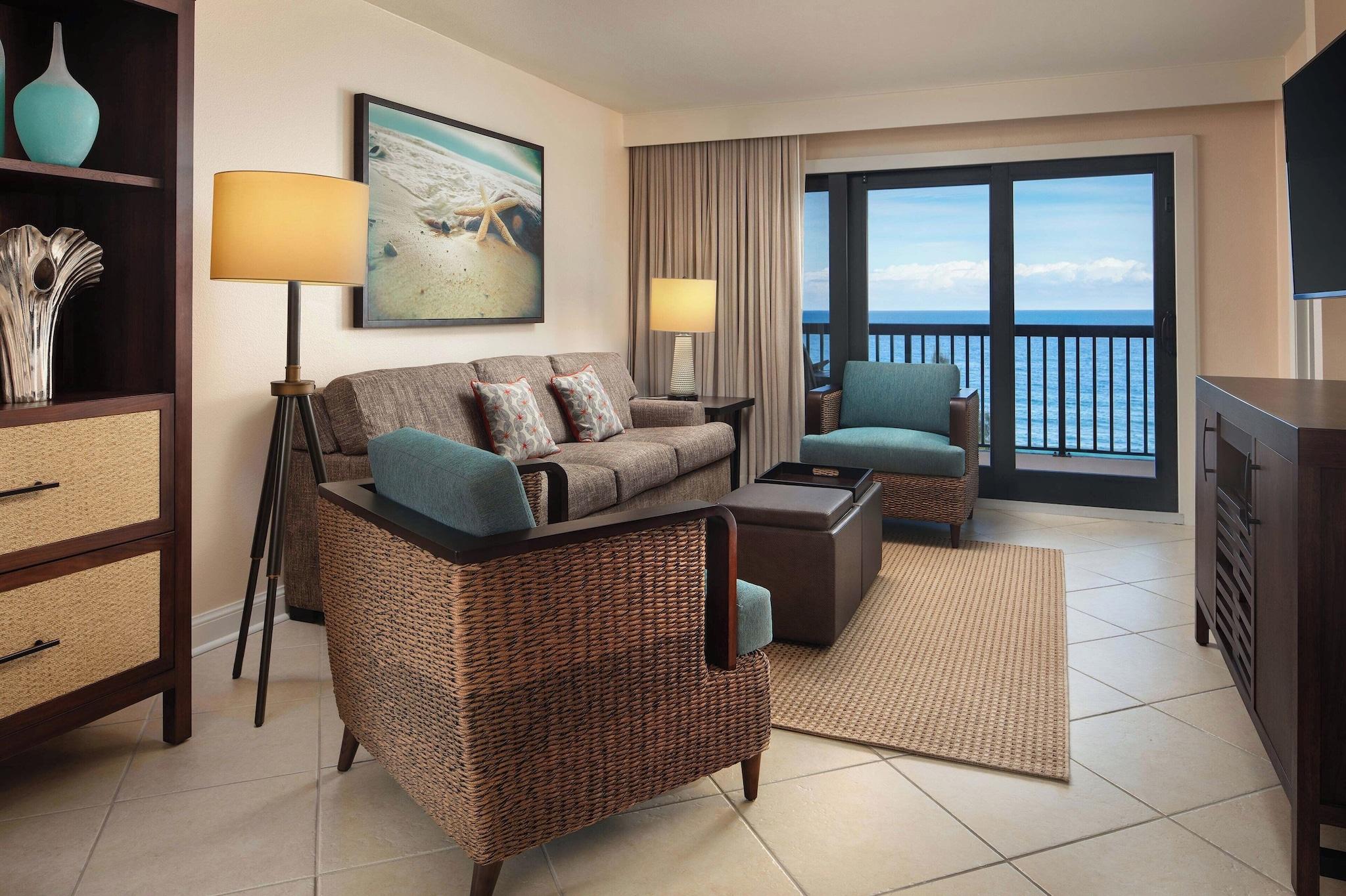 Villa Partial Ocean View Two Double Beds