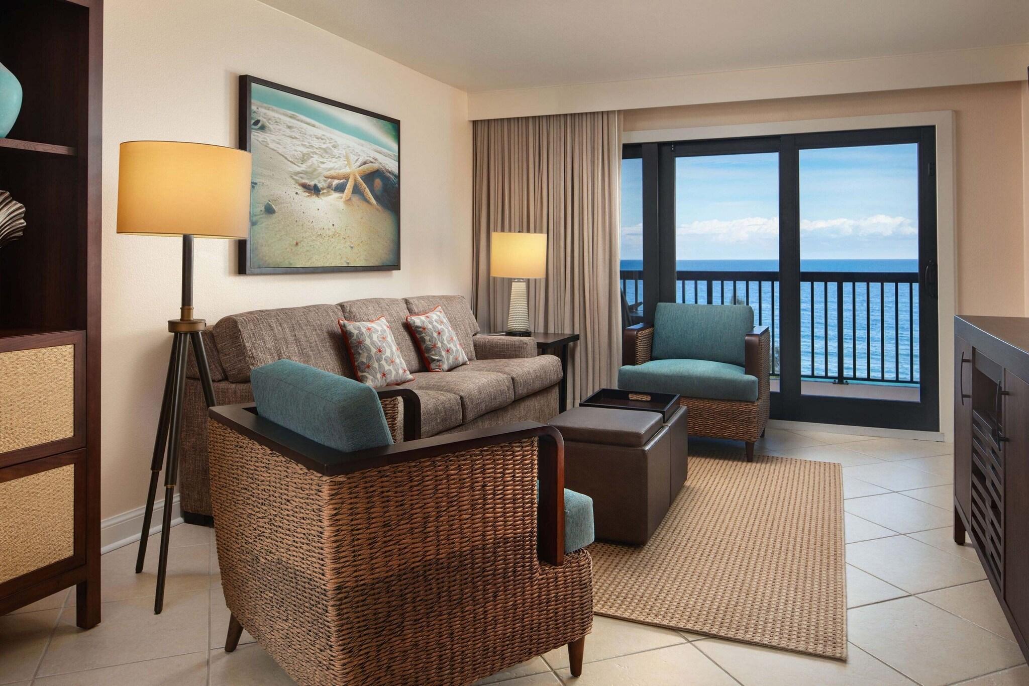 Villa Partial Ocean View Two Double Beds