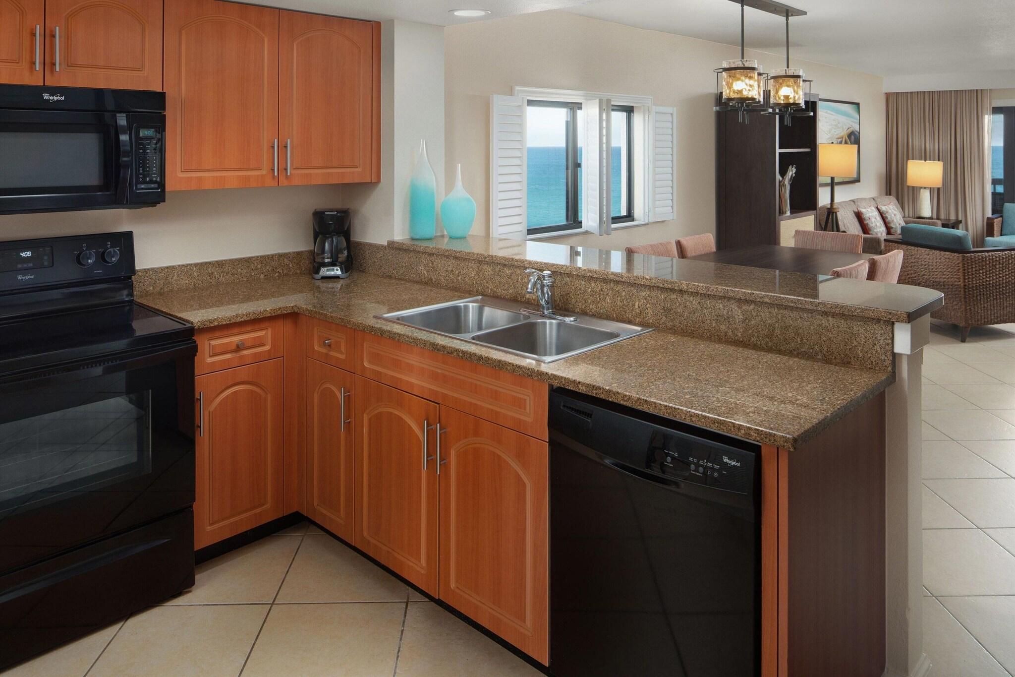 Villa Partial Ocean View Two Double Beds