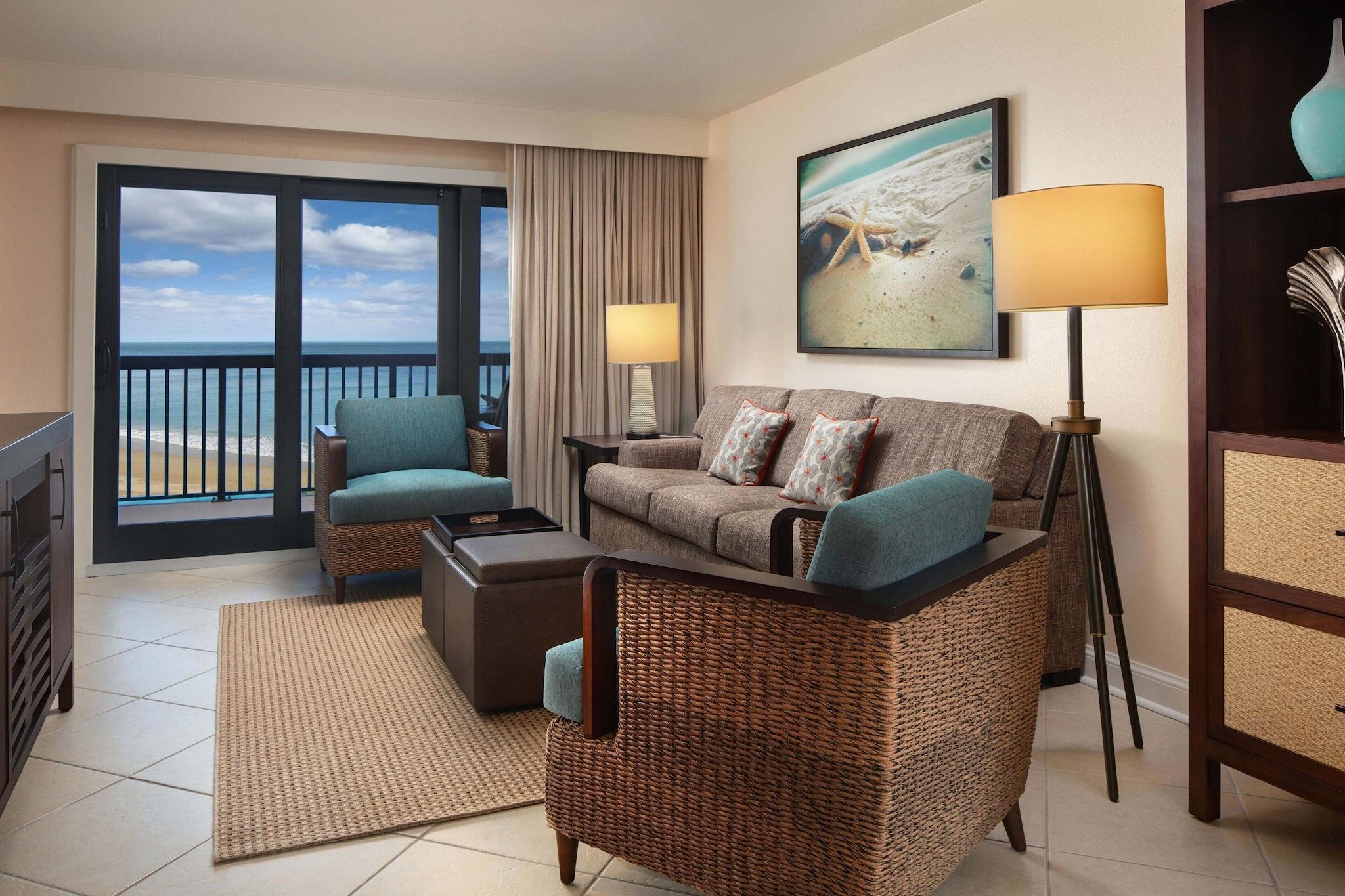 Villa Partial Ocean View Two Double Beds