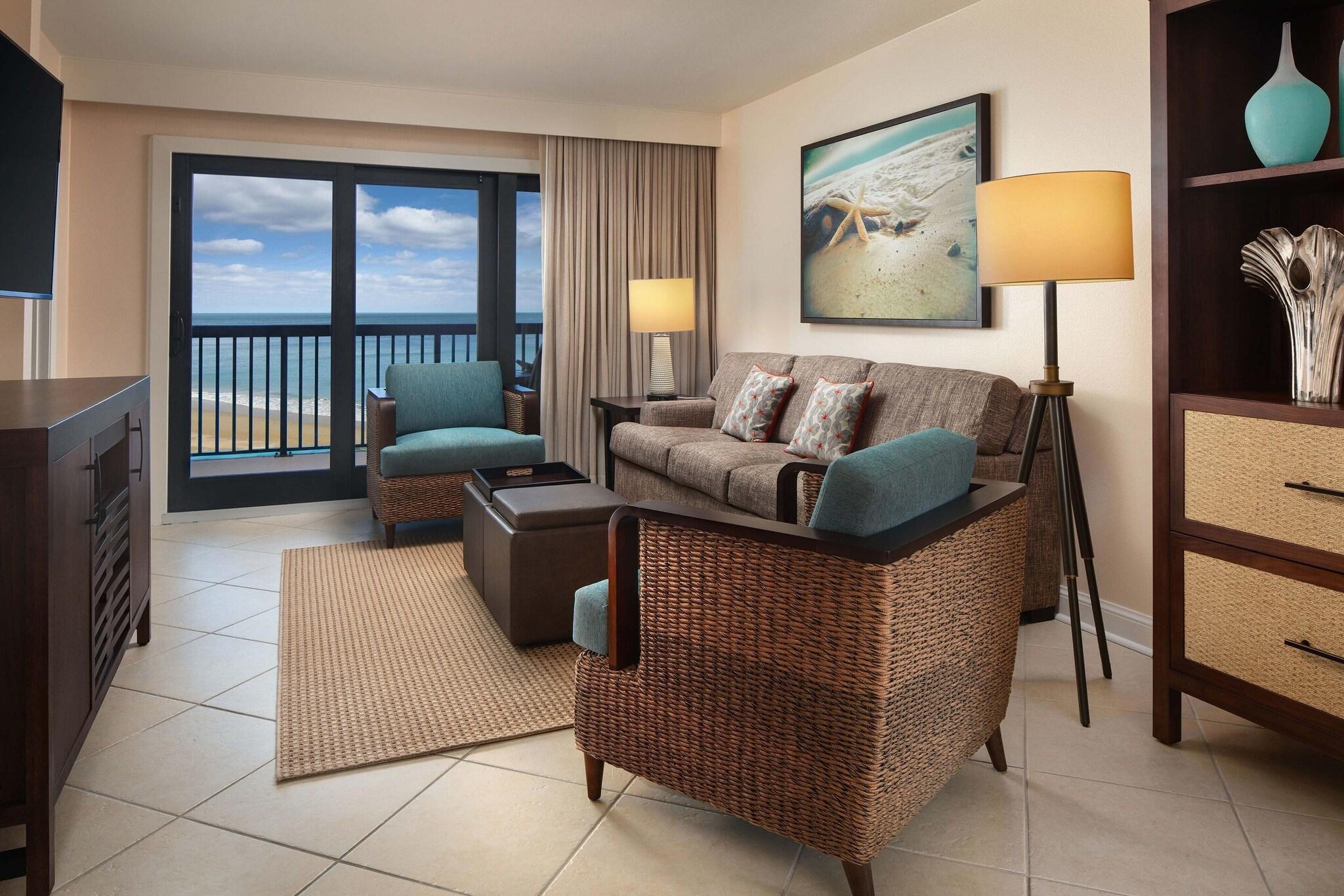 Villa Partial Ocean View Two Double Beds