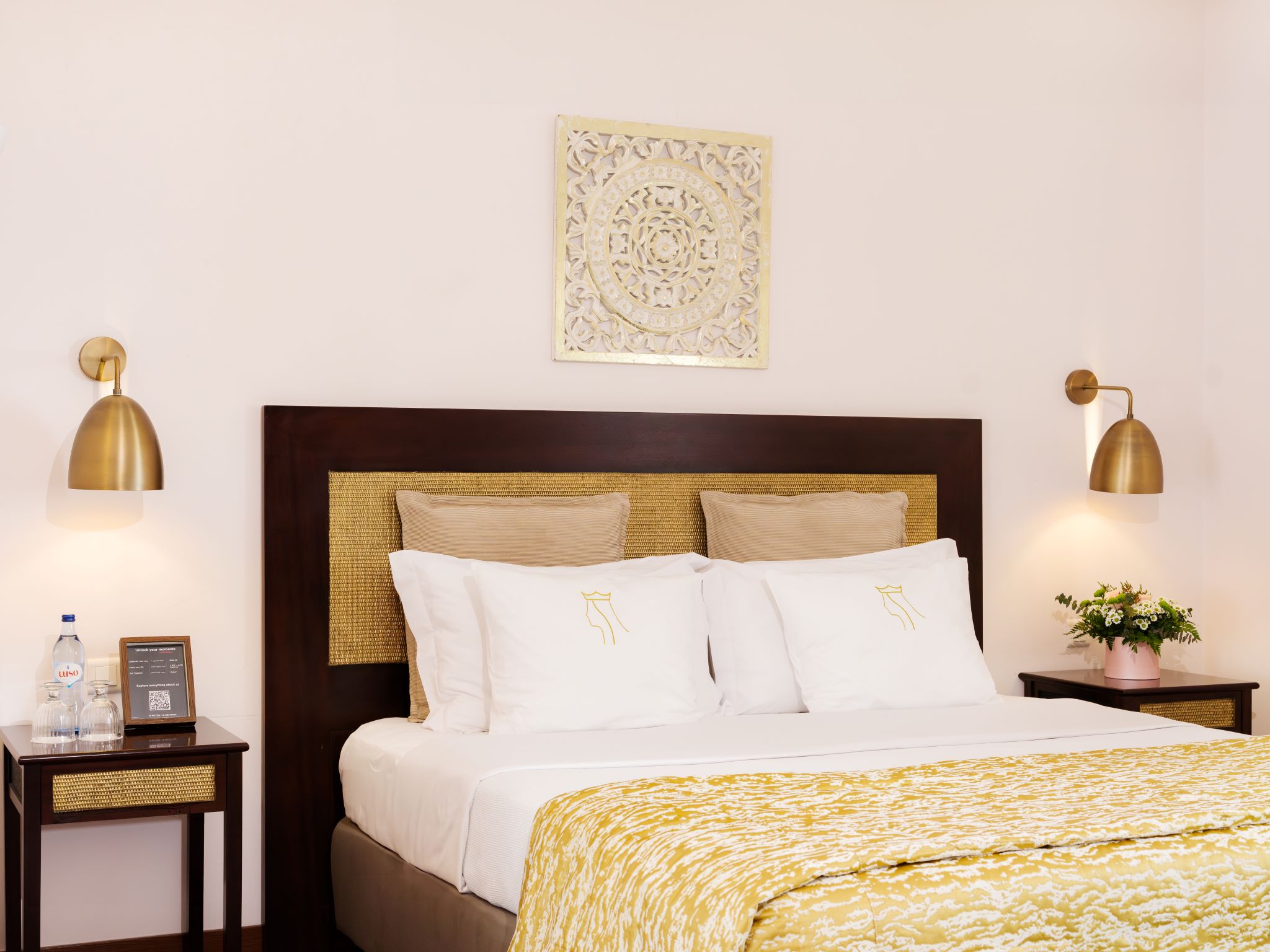 Double Queen Size Bed