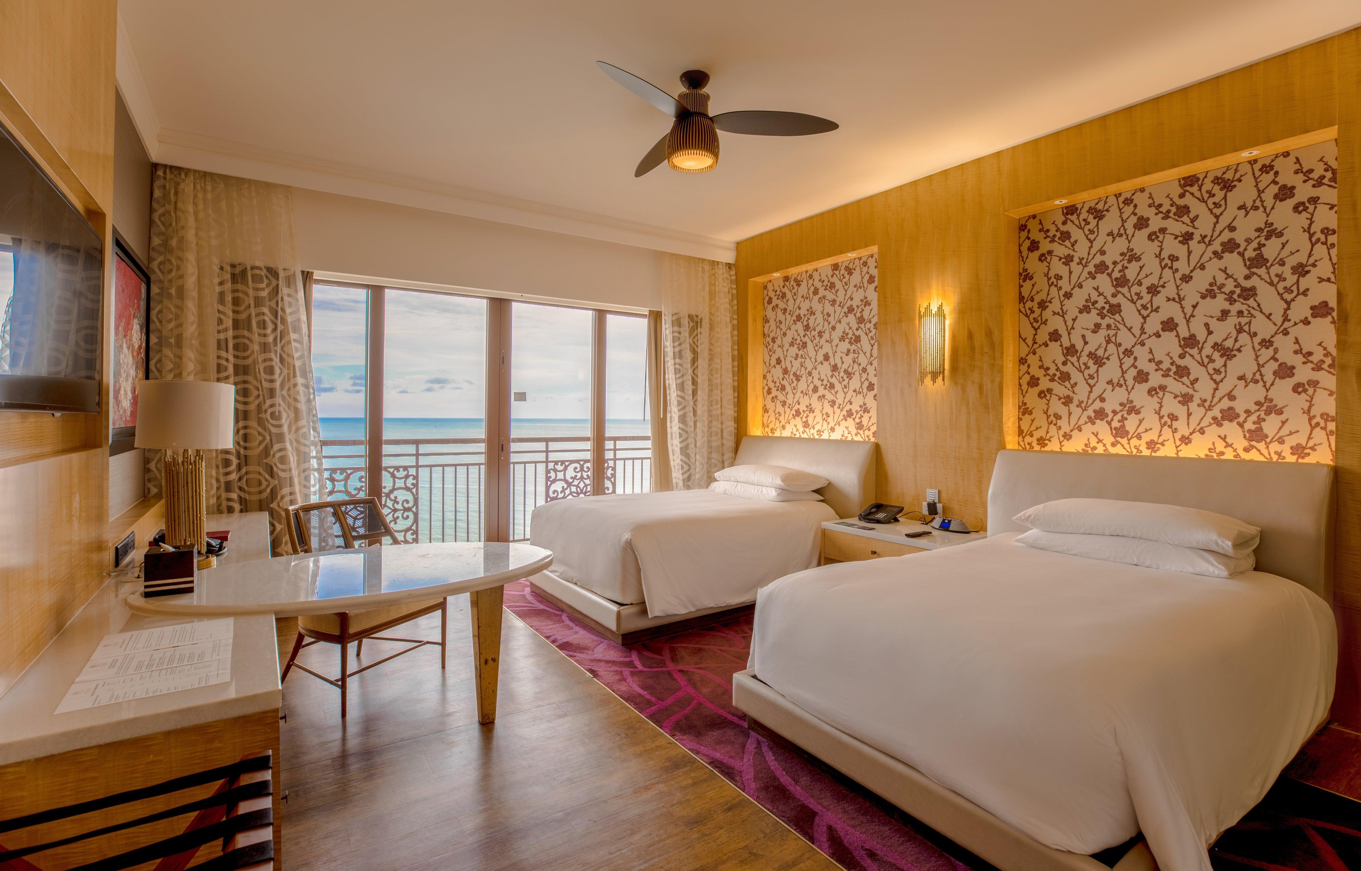 Twin Smoking with Views