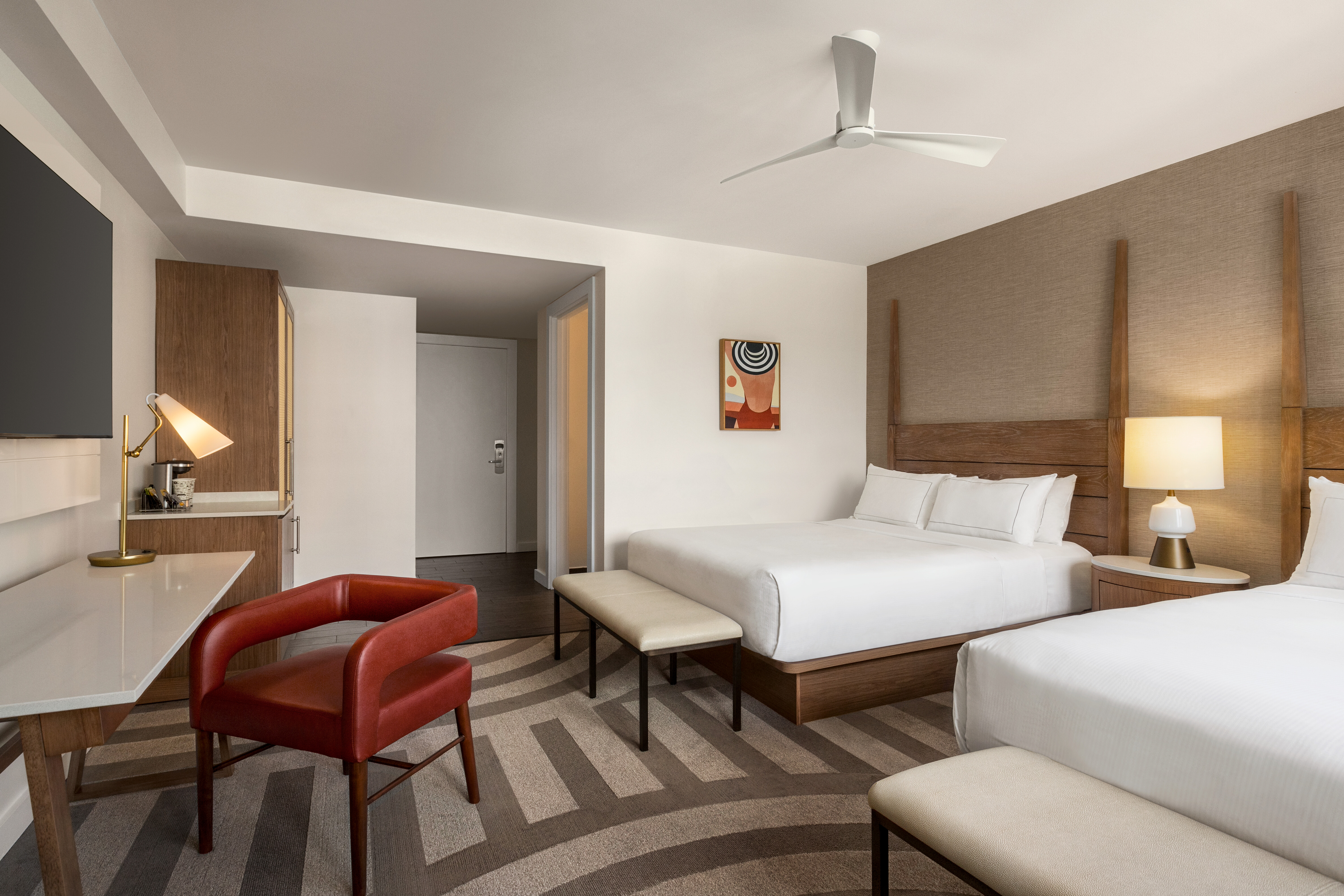 Double Two Queen Beds