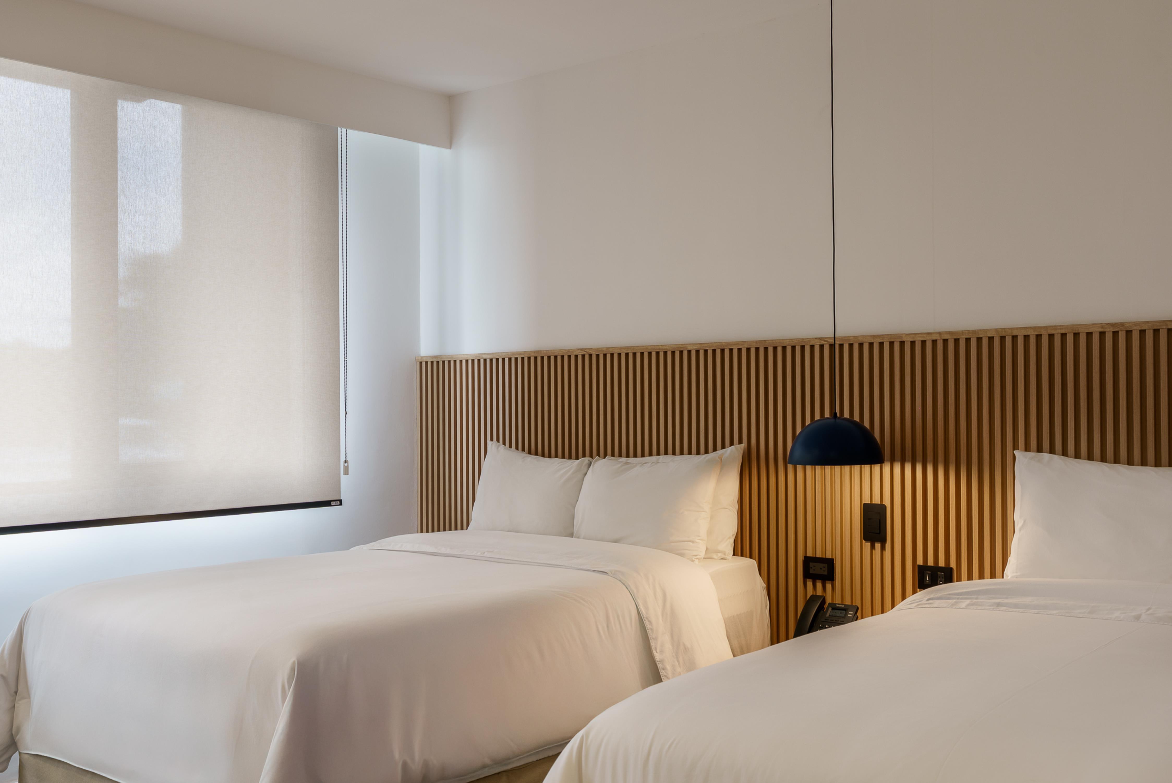 Triple Two Double Beds