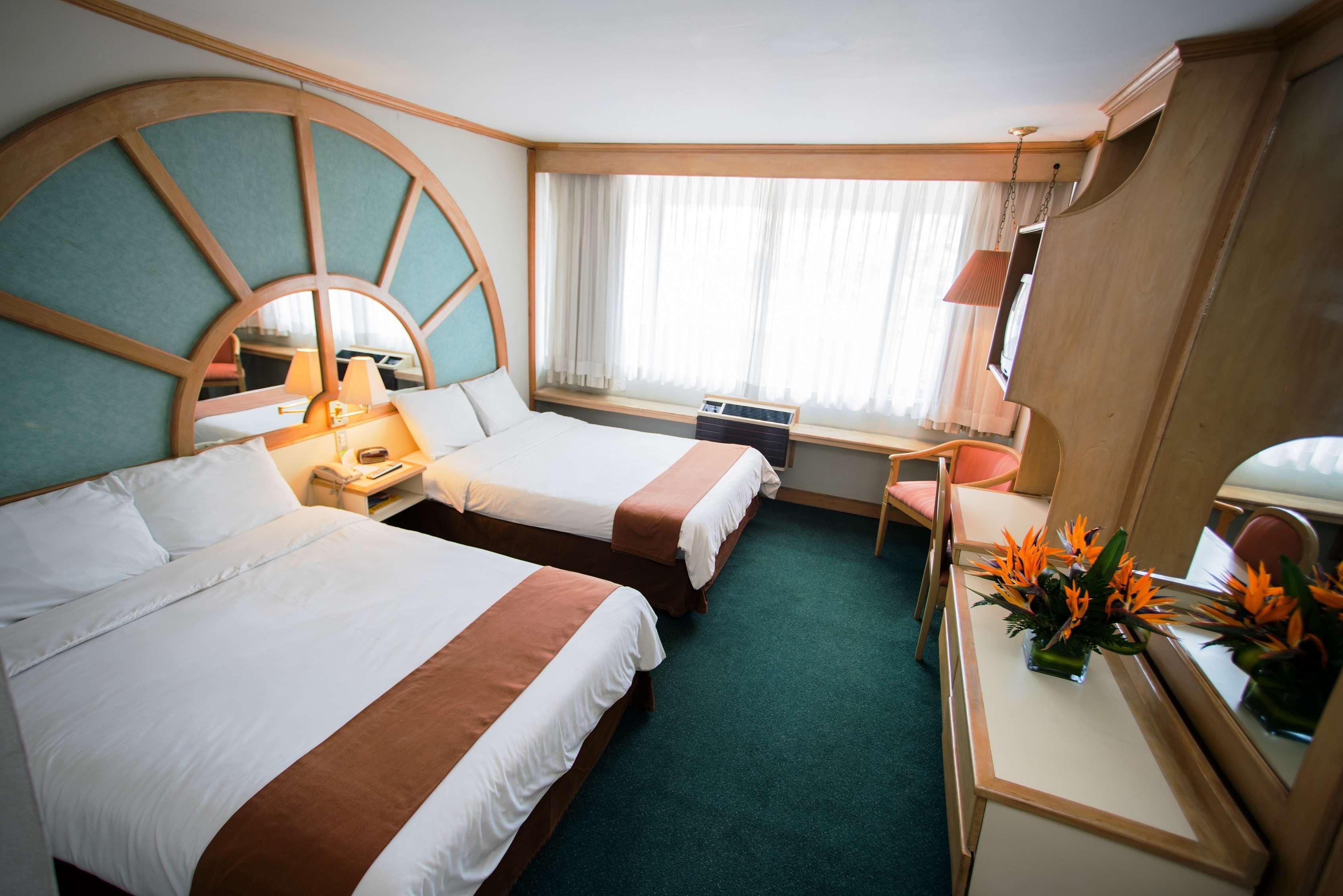 Triple Two Double Beds