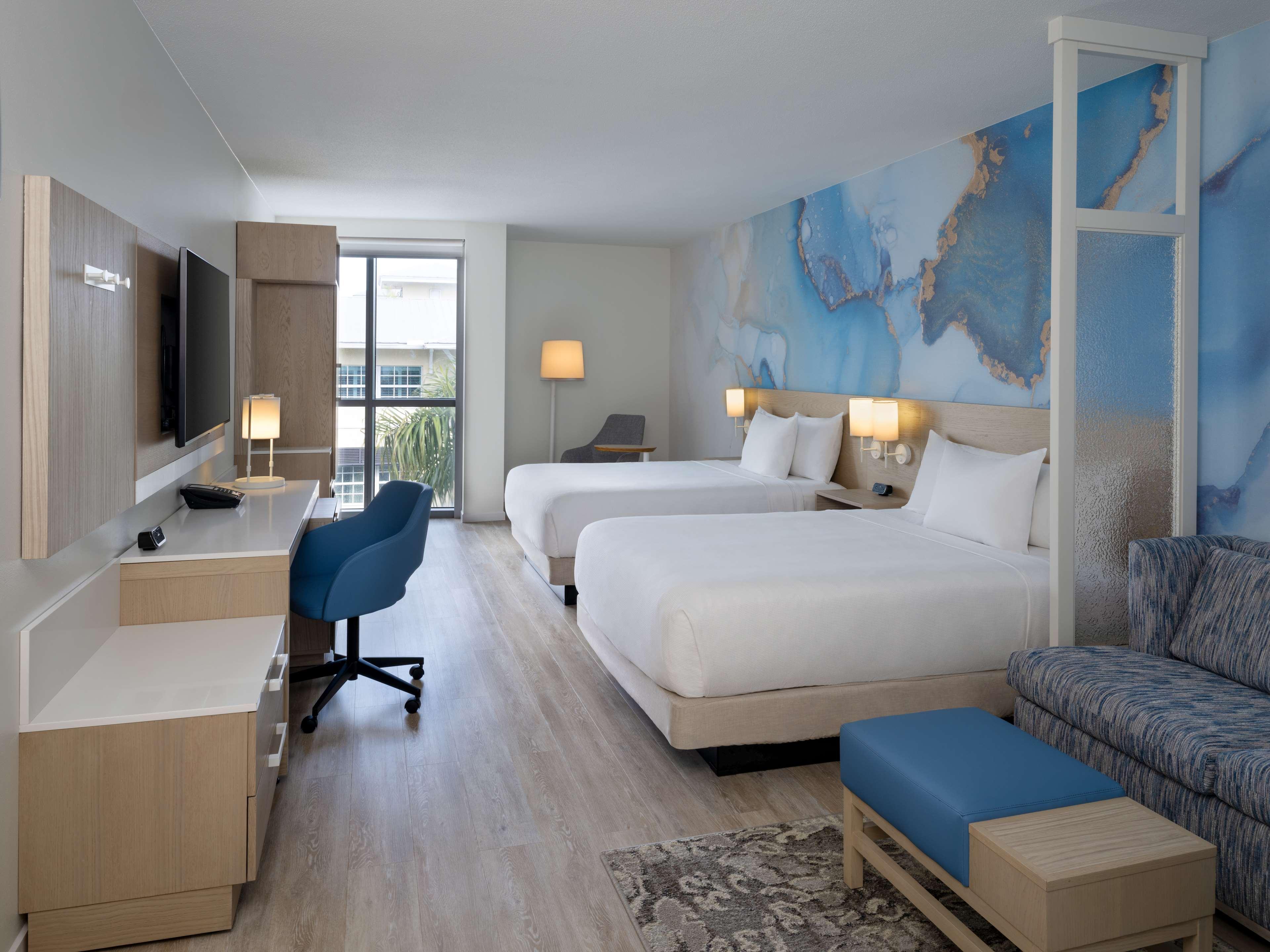 Double Two Queen Beds