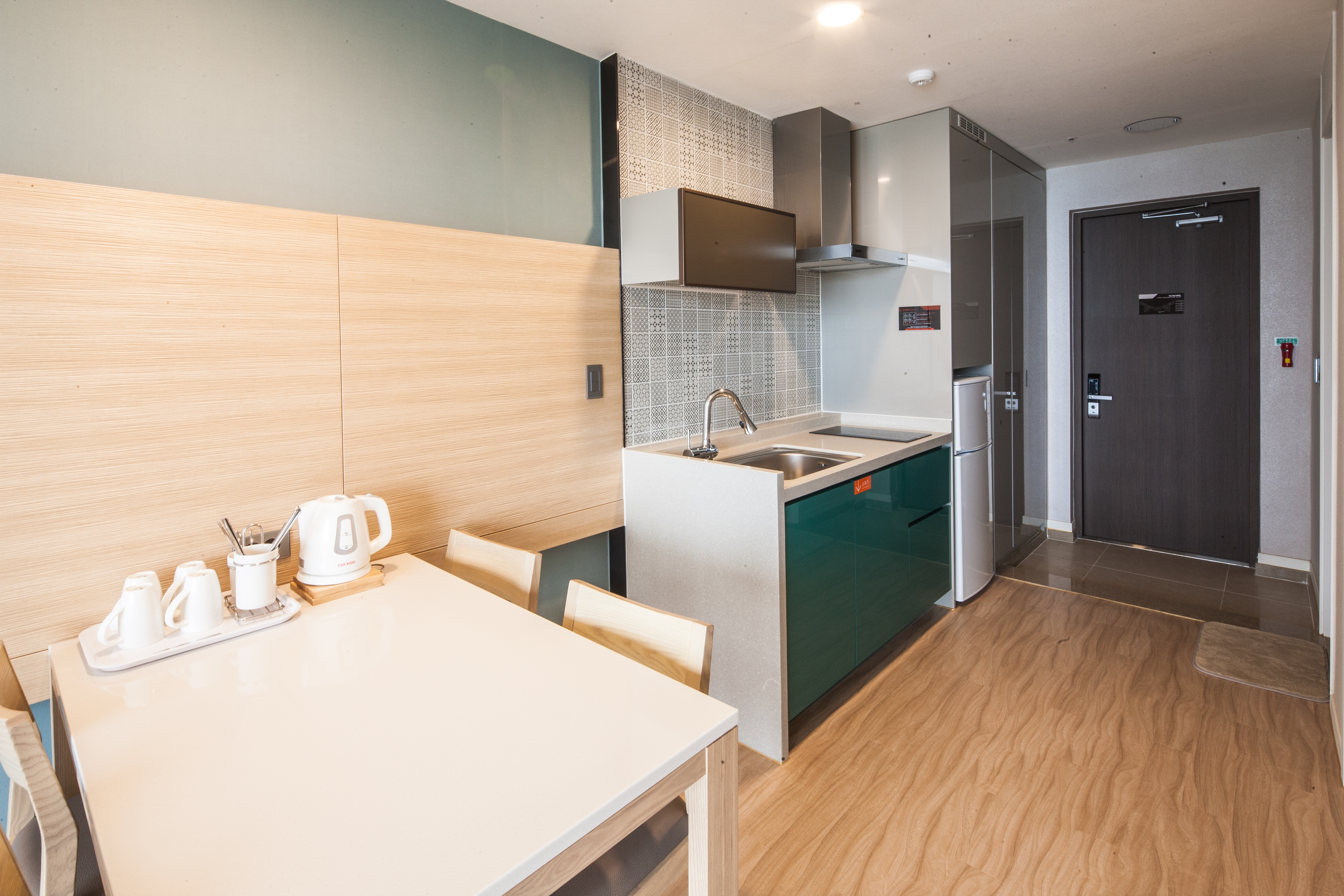 Family Room with Kitchenette