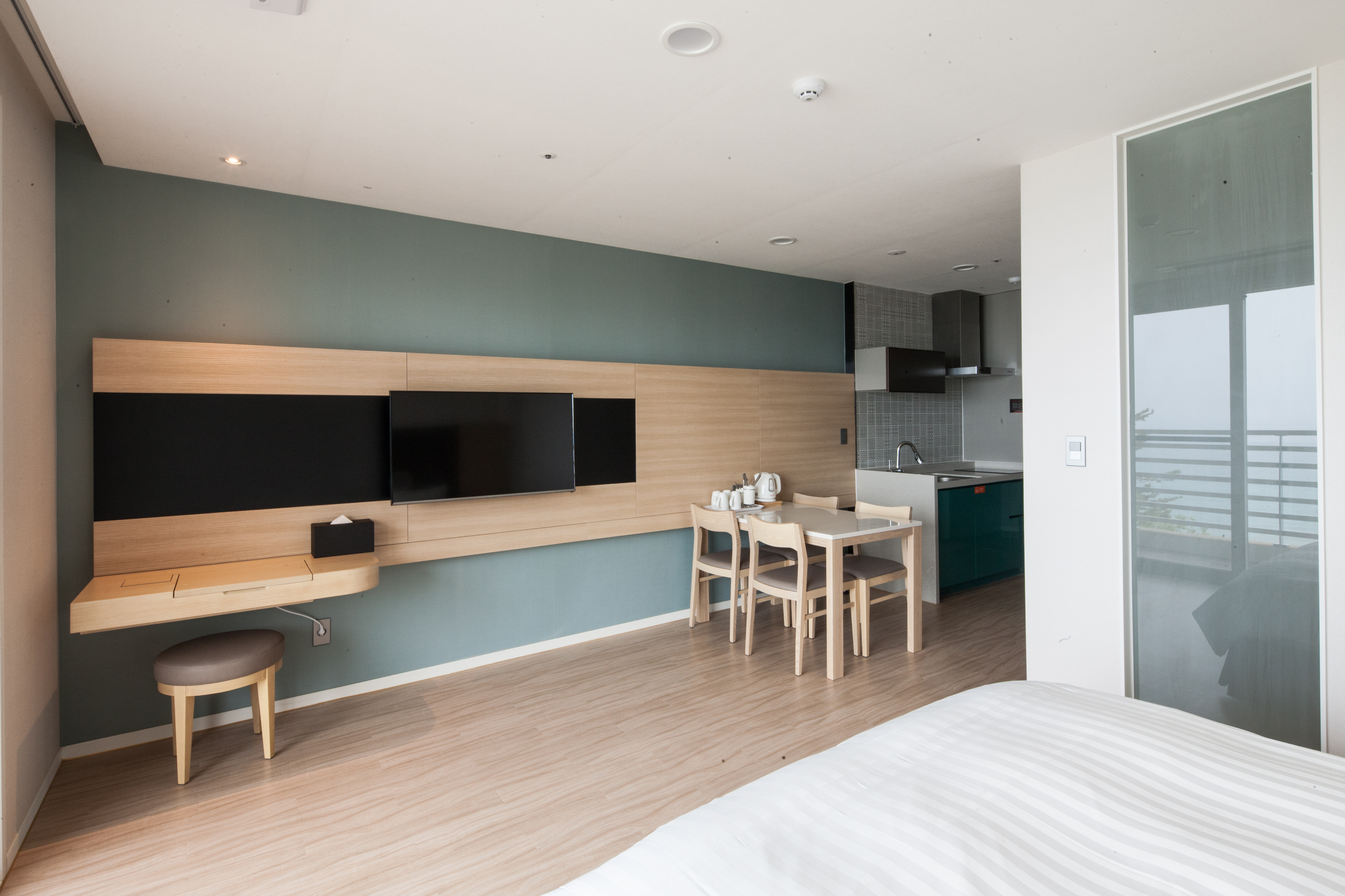 Family Room with Kitchenette