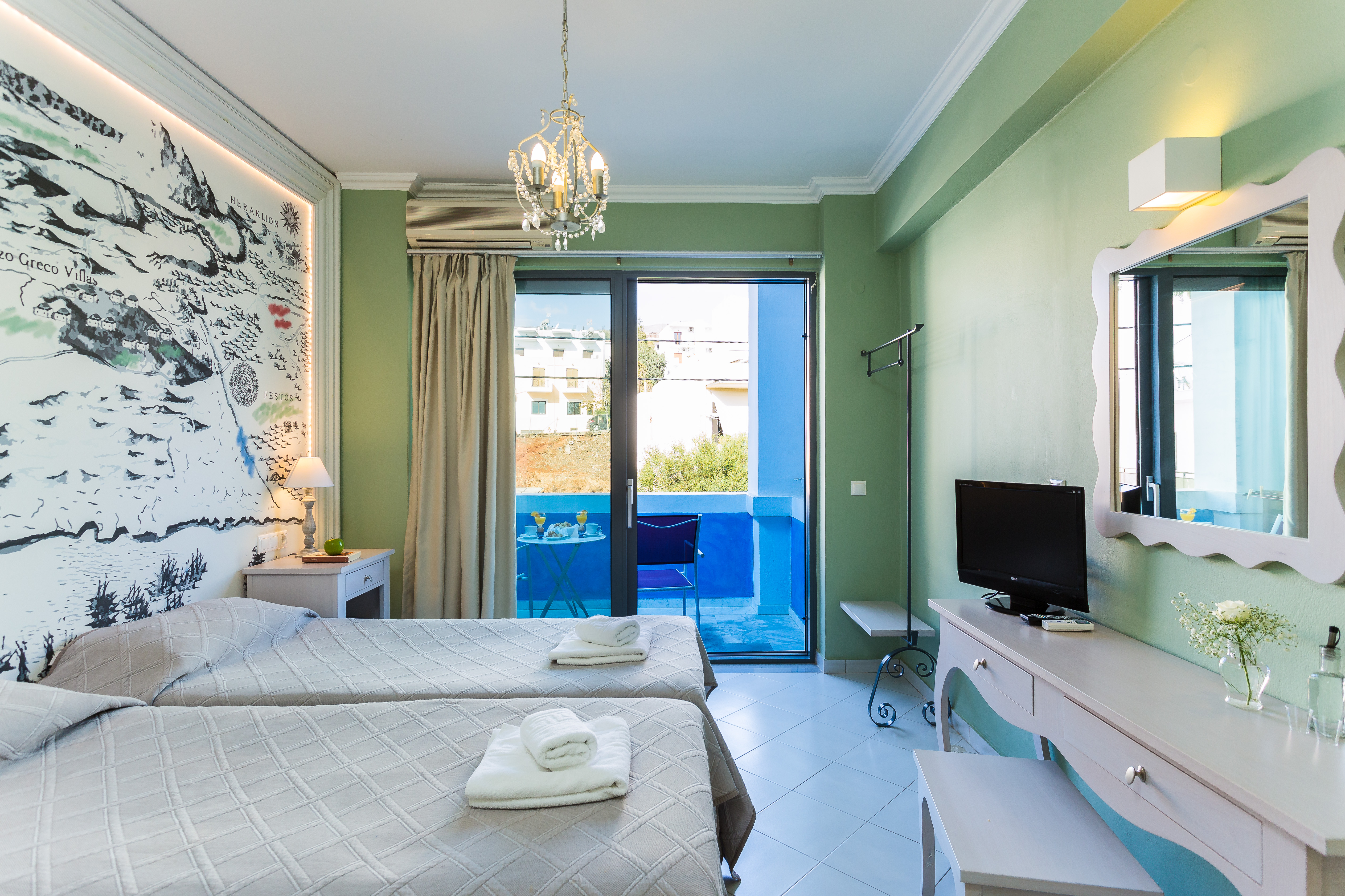 Double or Twin Land View