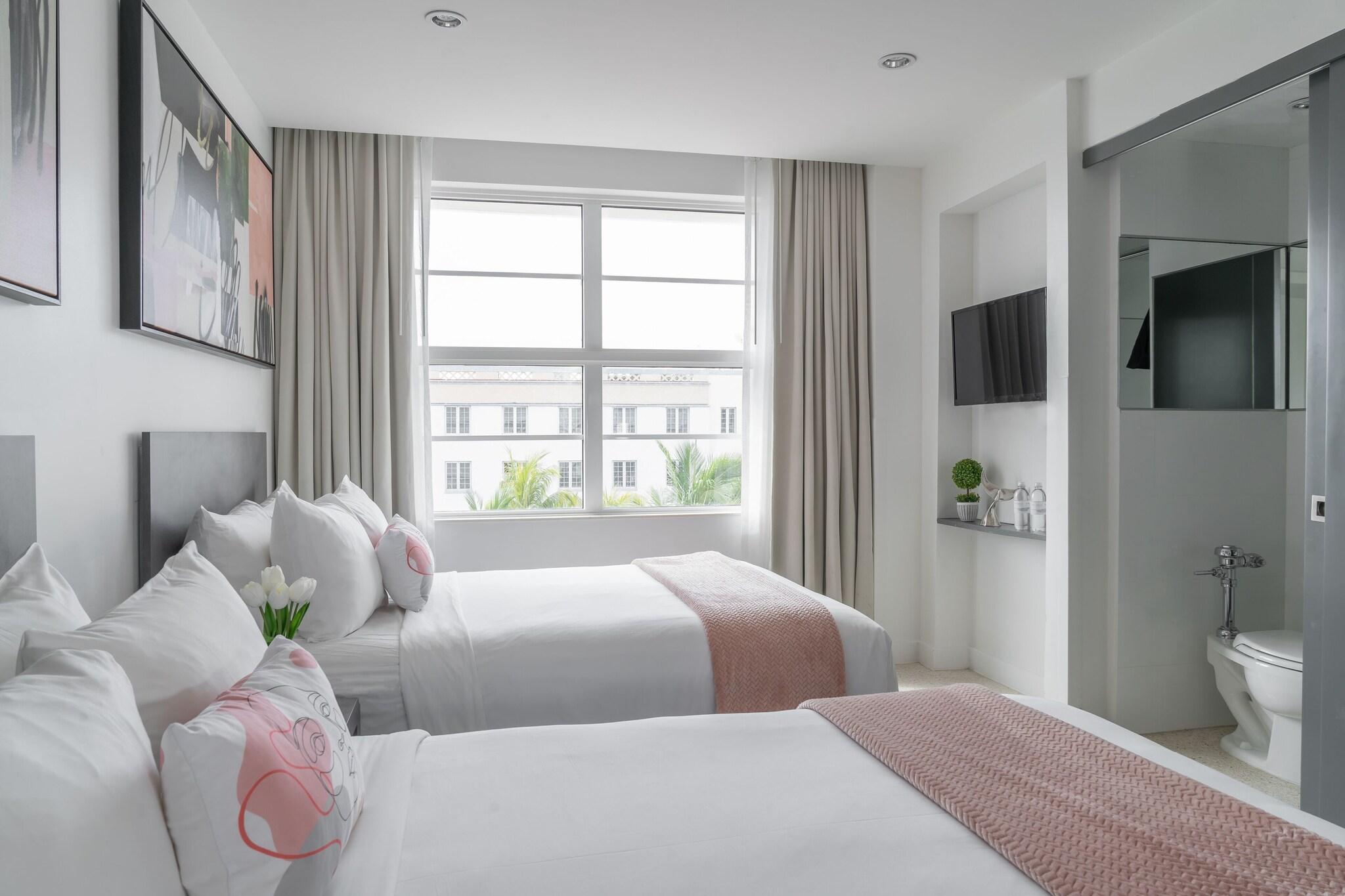 Twin Two Double Beds