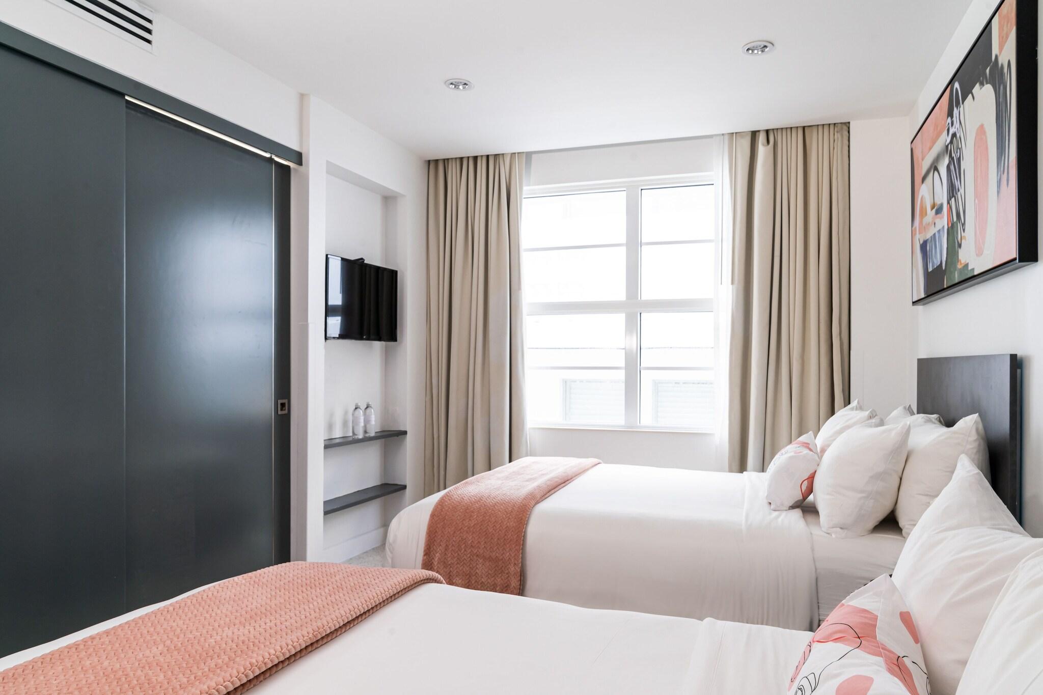 Quadruple Classic Two Double Beds