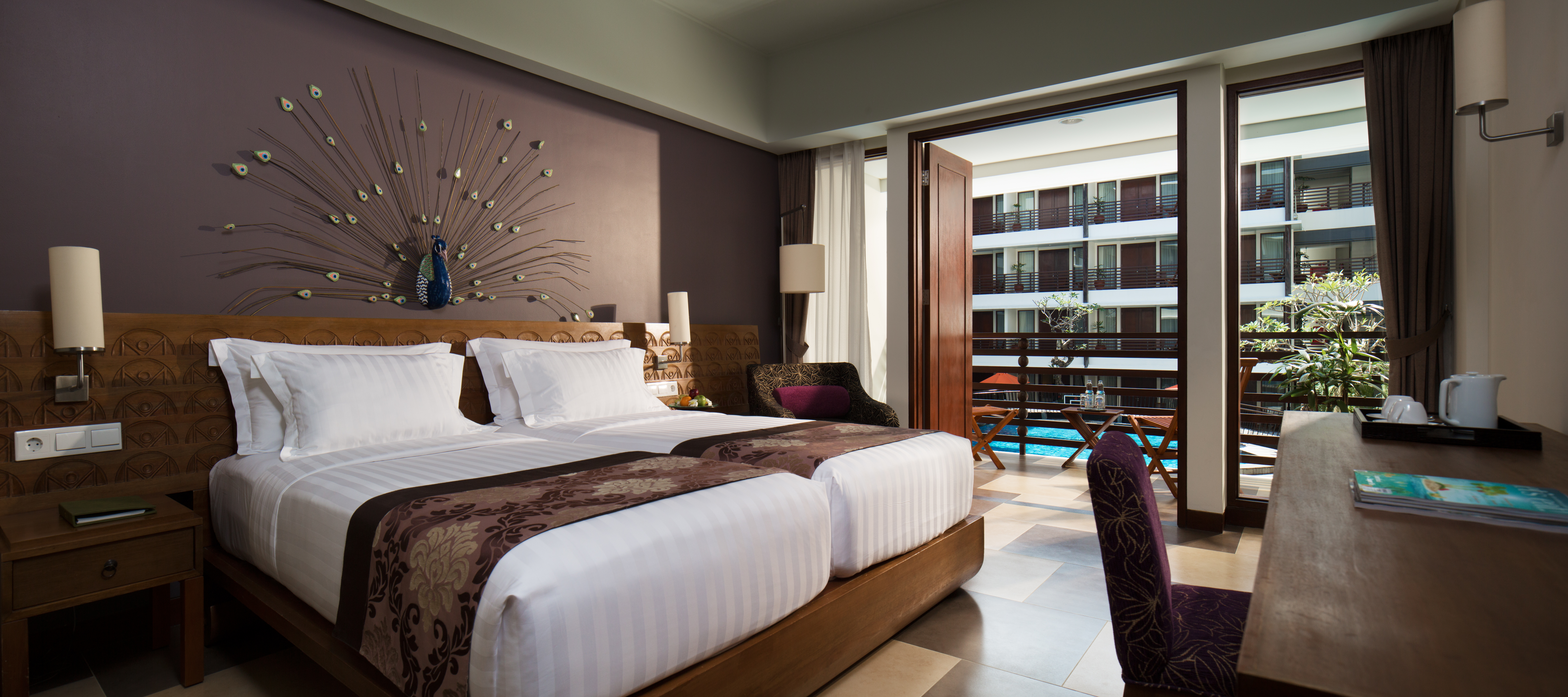 Double or Twin Deluxe Pool View