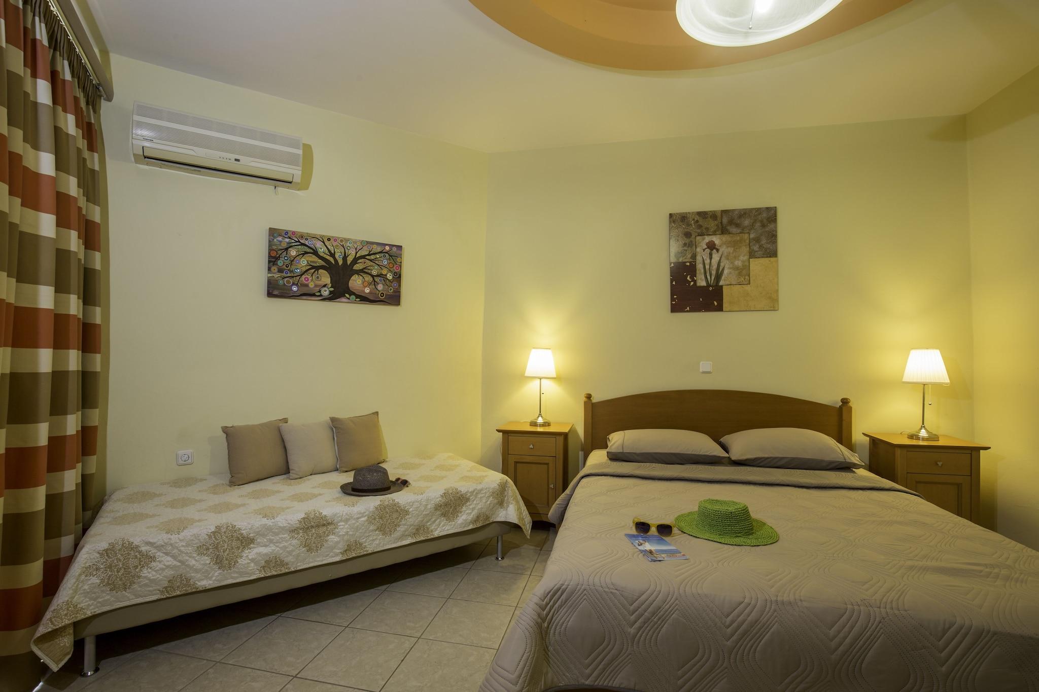 Triple with Double Bed