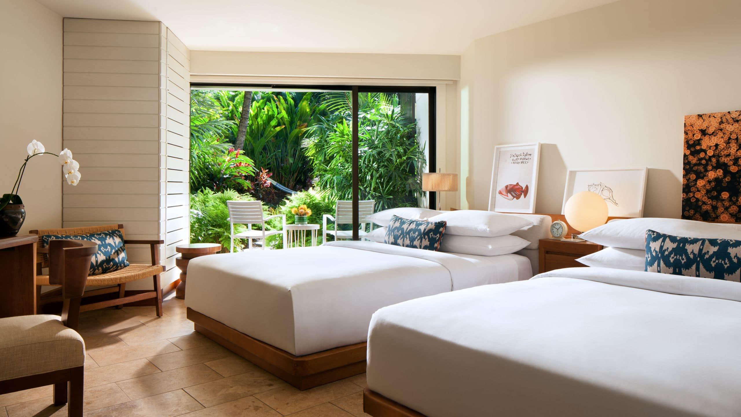 Double Two Queen Beds