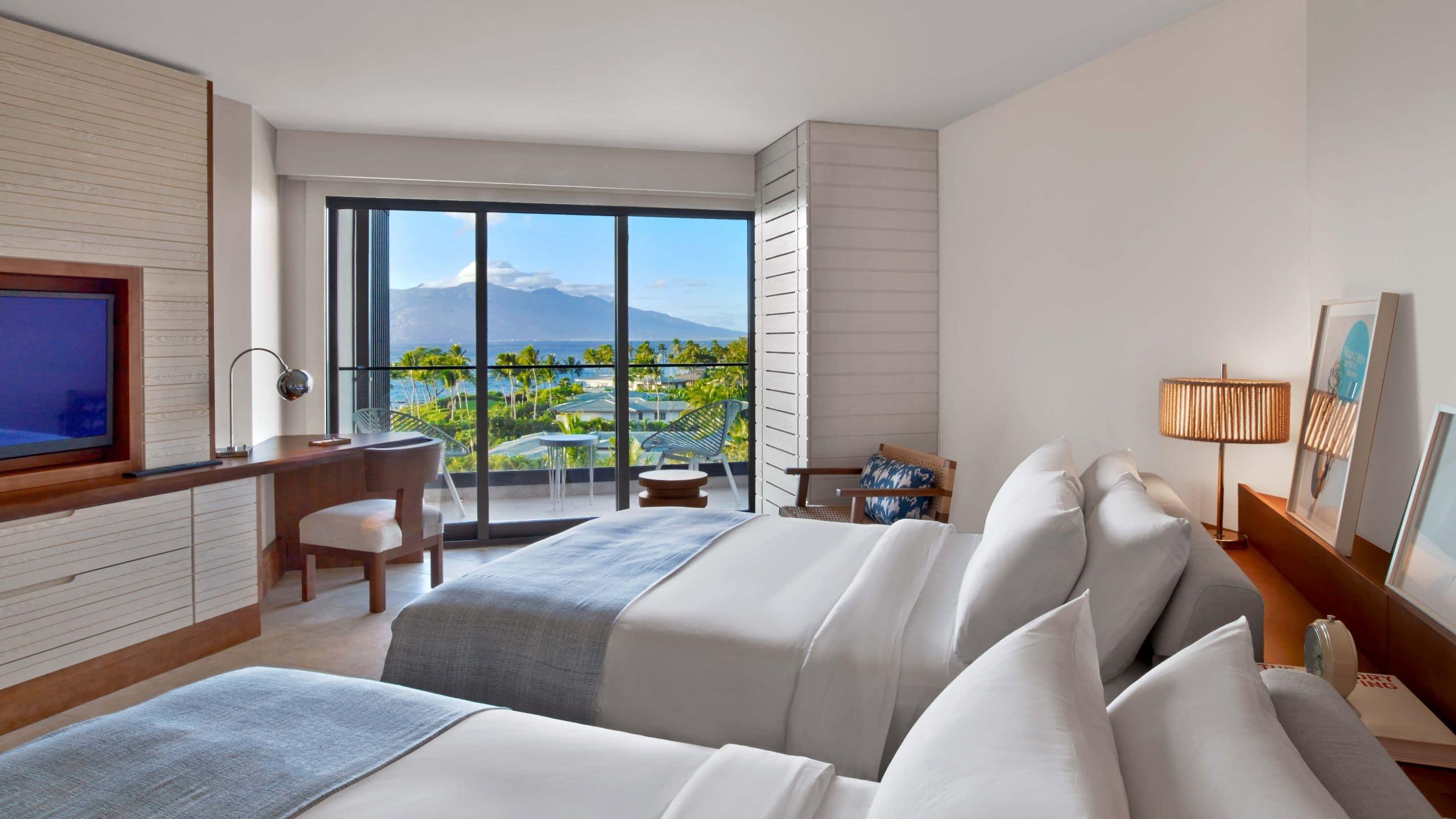 Double Ocean View Two Queen Beds