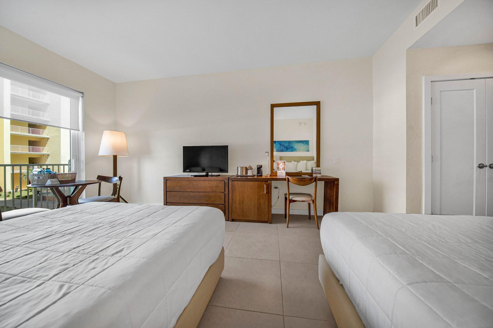 Double Deluxe Two Double Beds