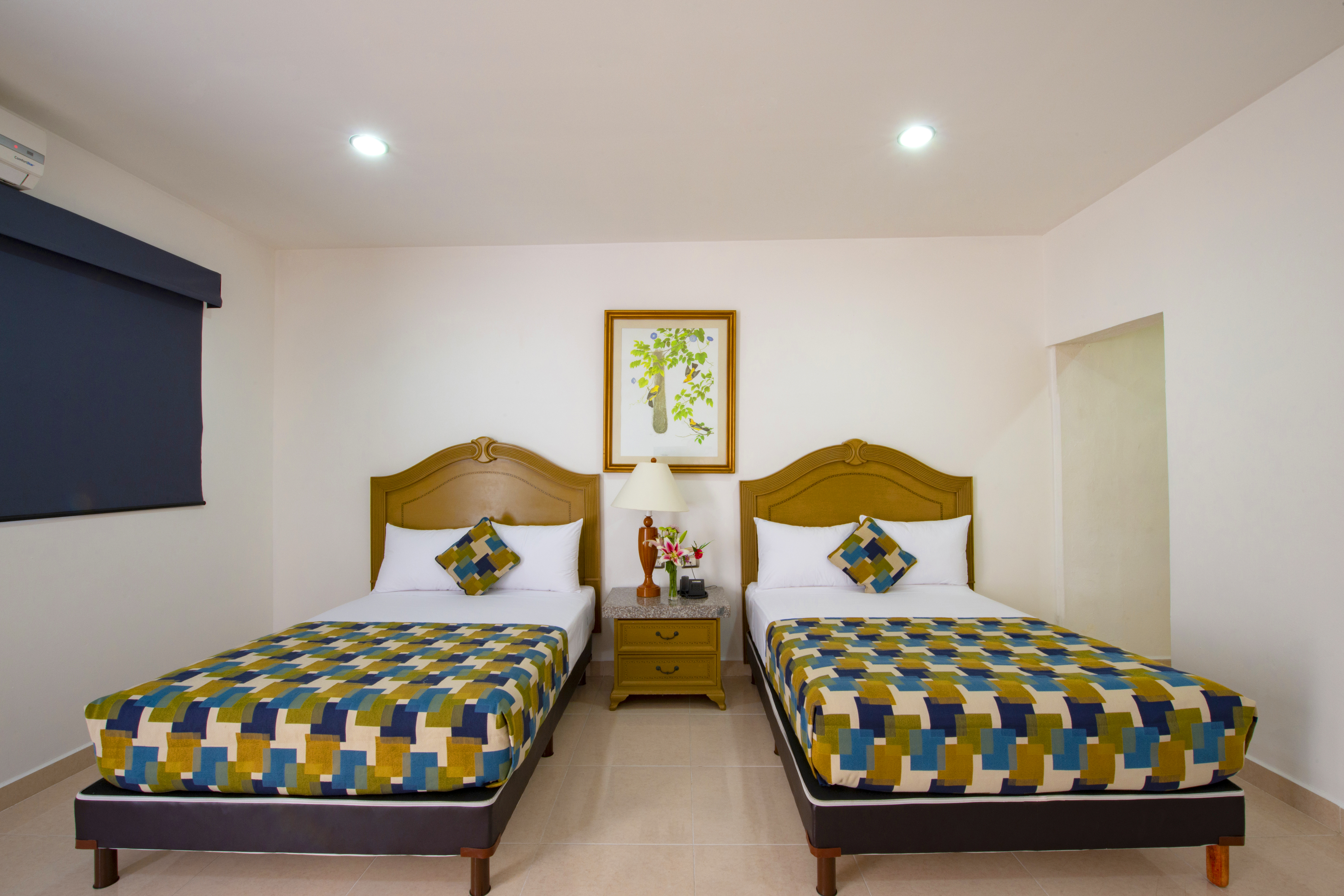 Double Two Double Beds