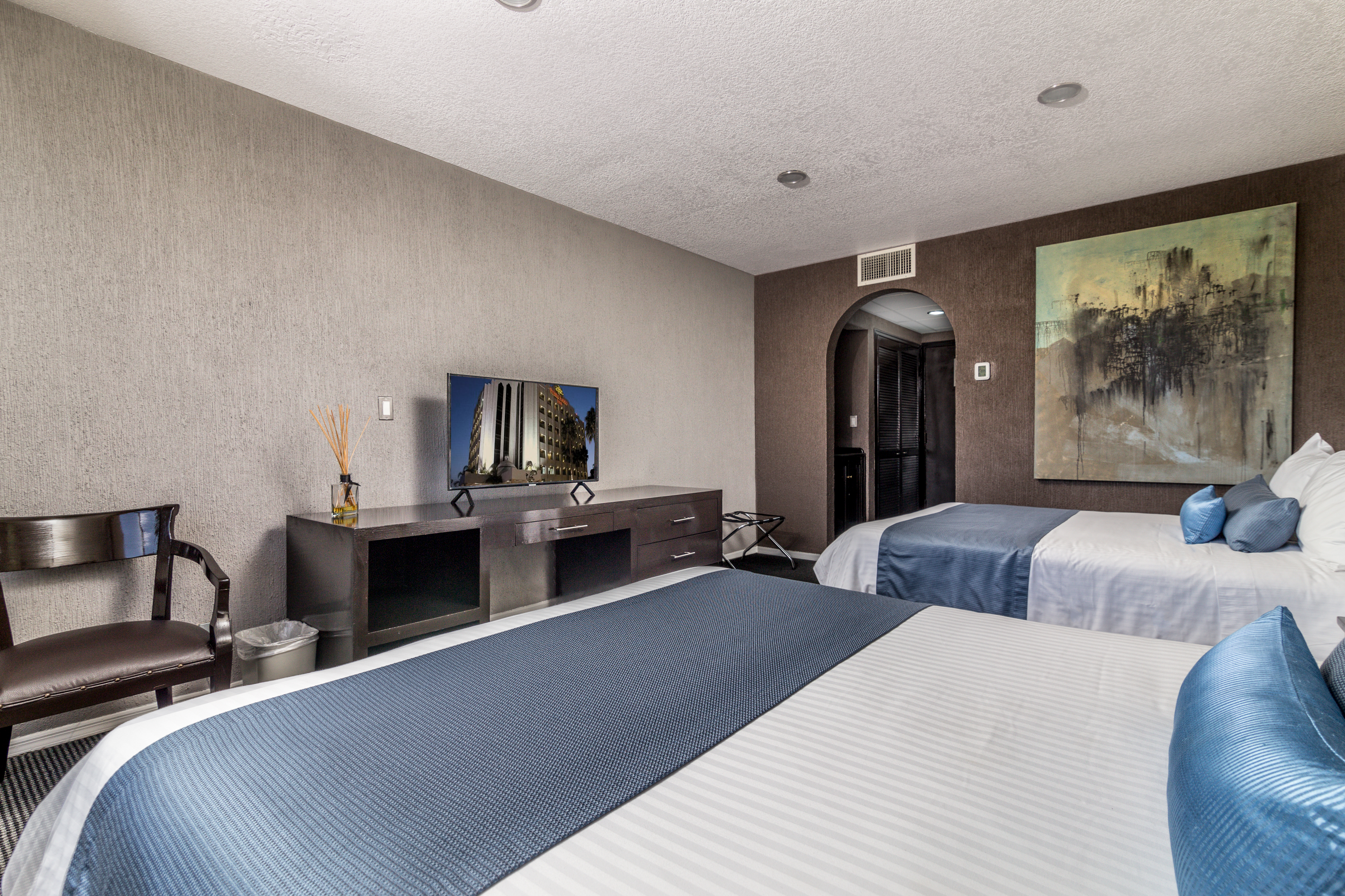 Double Two Queen Beds