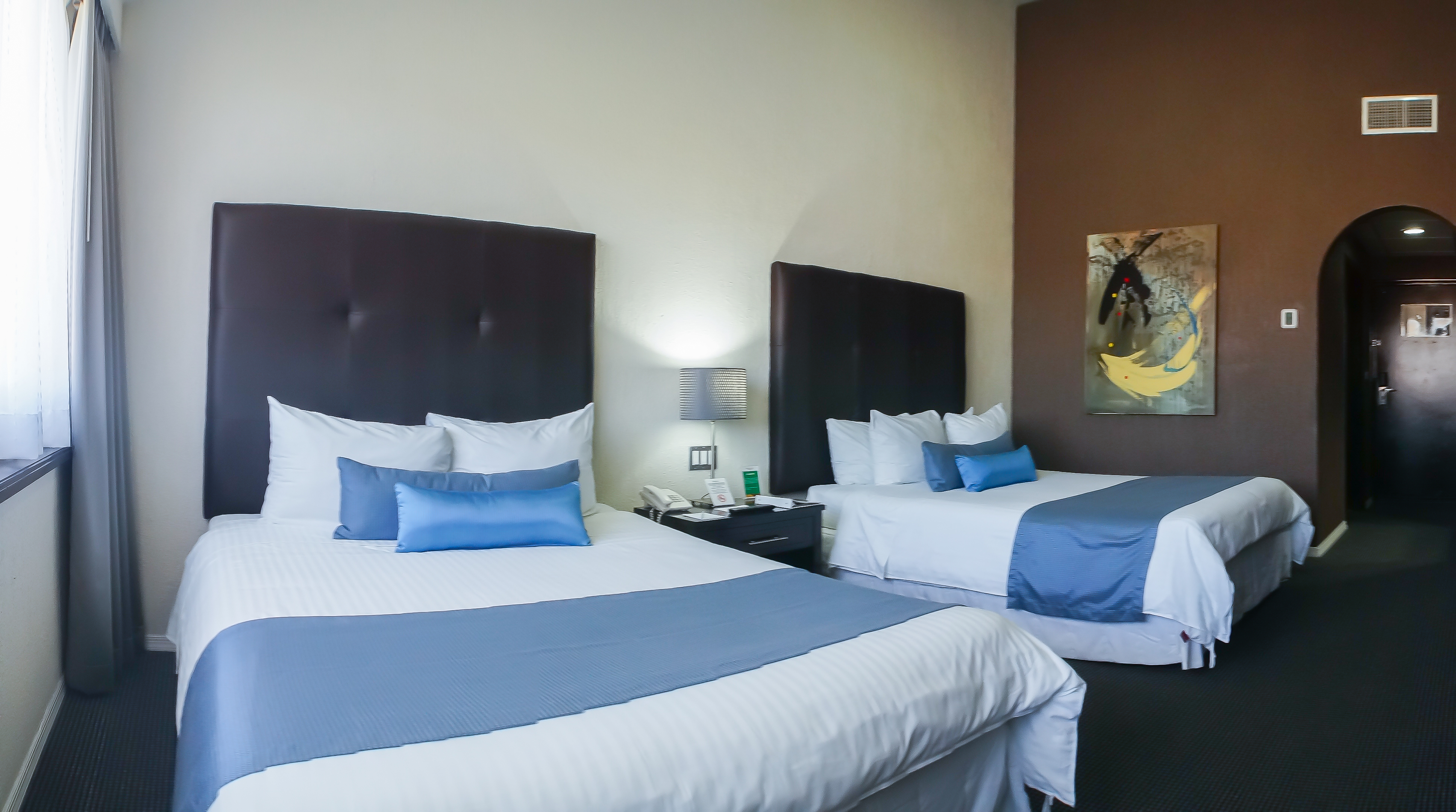 Double Two Queen Beds