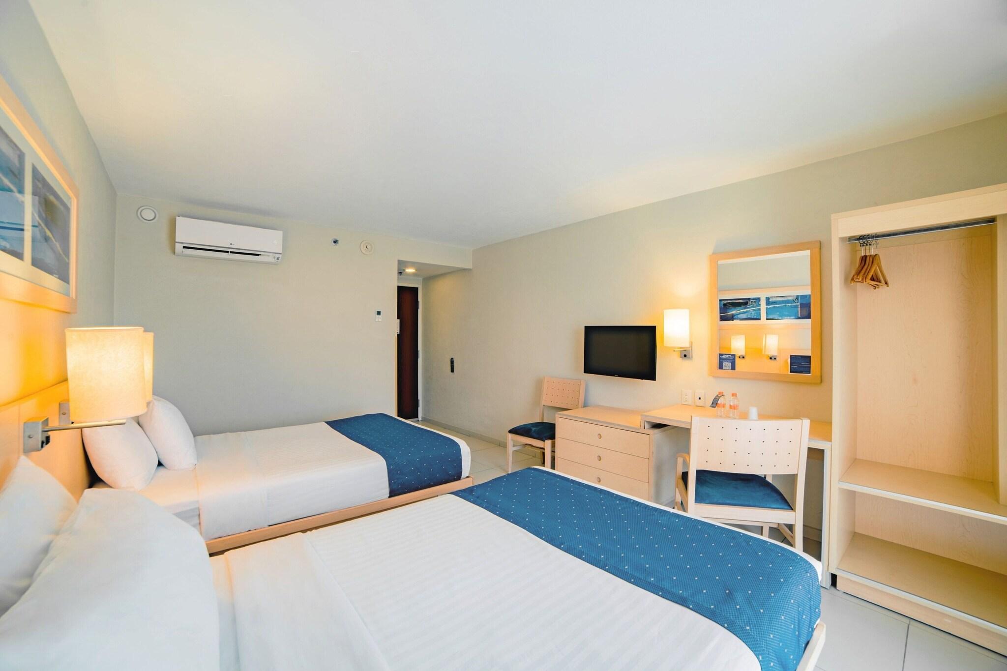 Double Two Double Beds