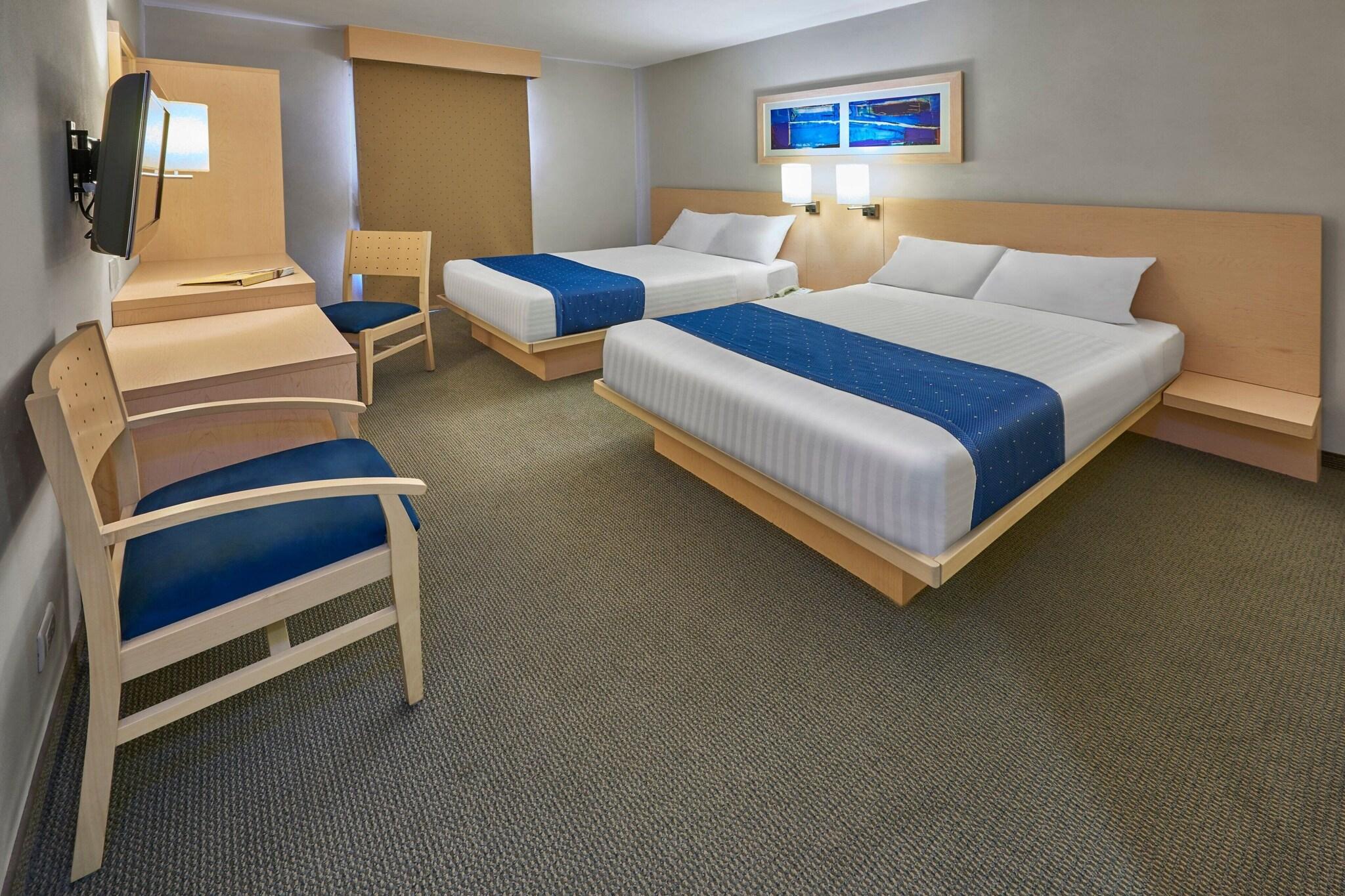 Double Two Double Beds