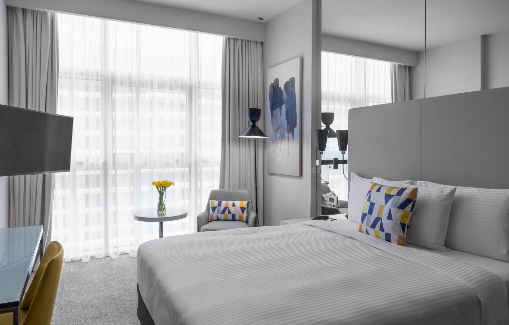 Double Queen Size Bed