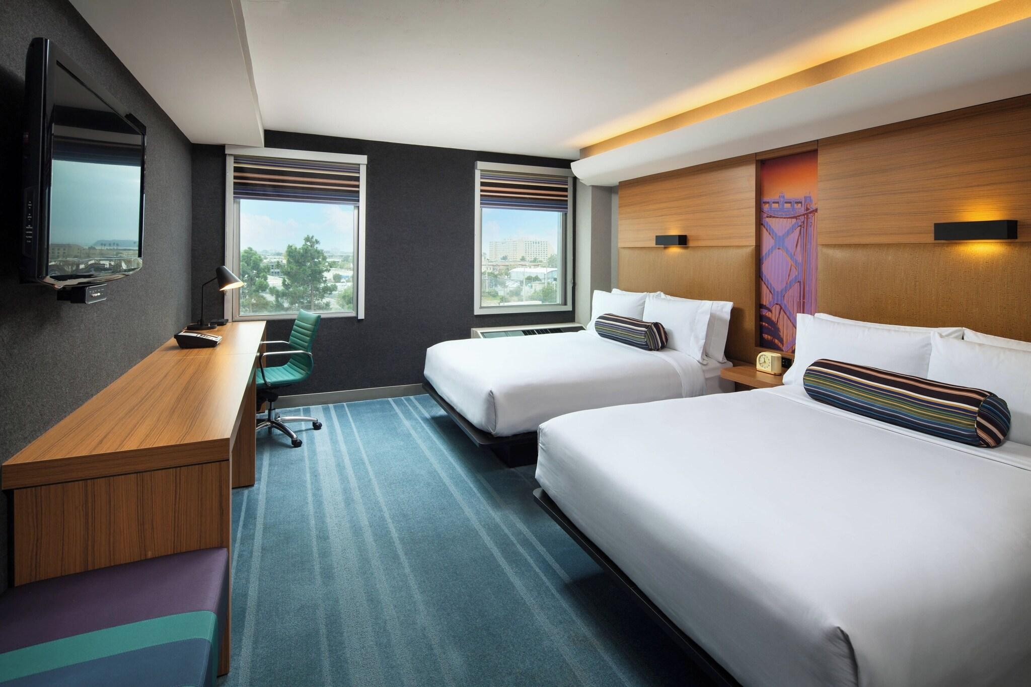 Double Two Queen Beds