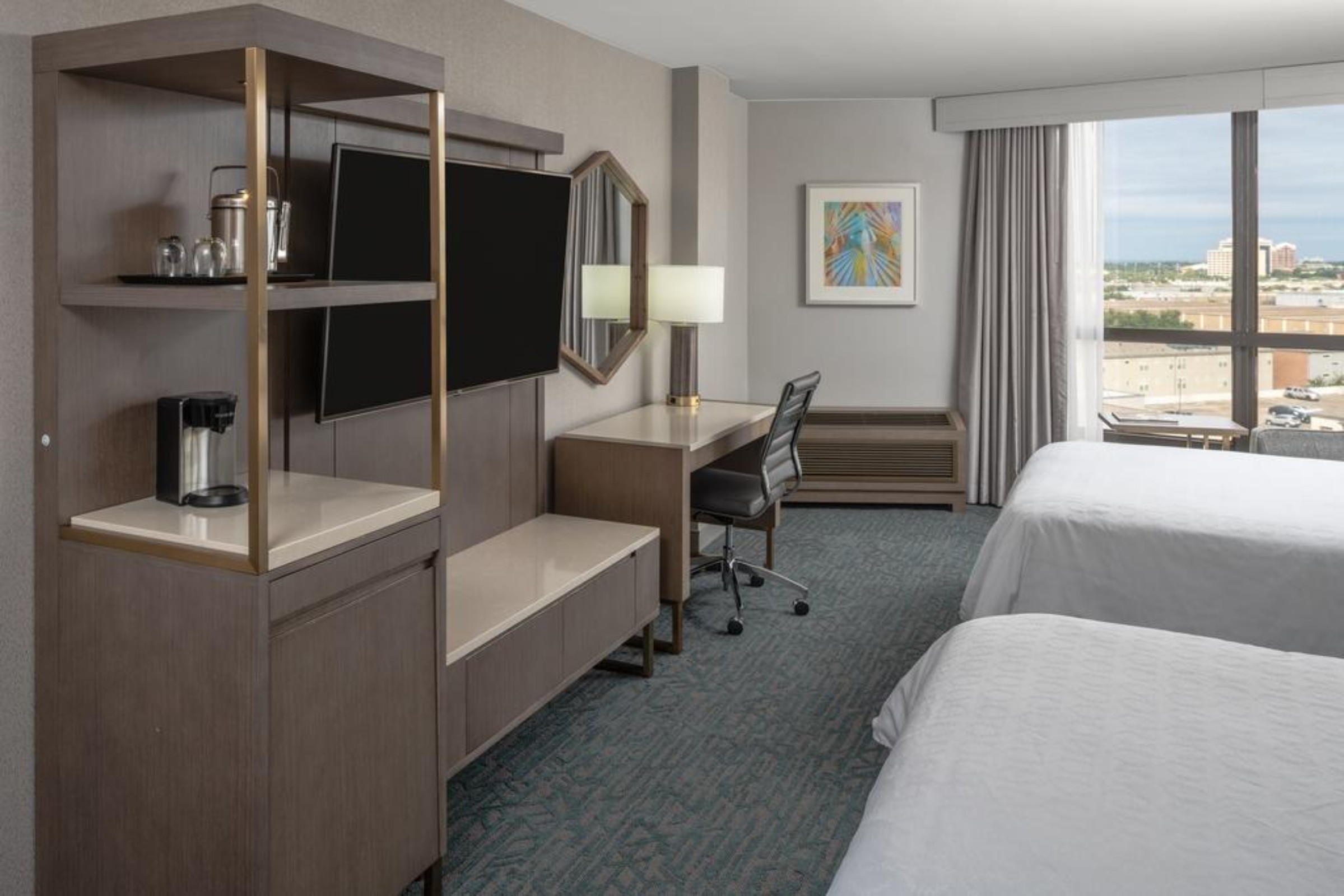 Double Two Double Beds