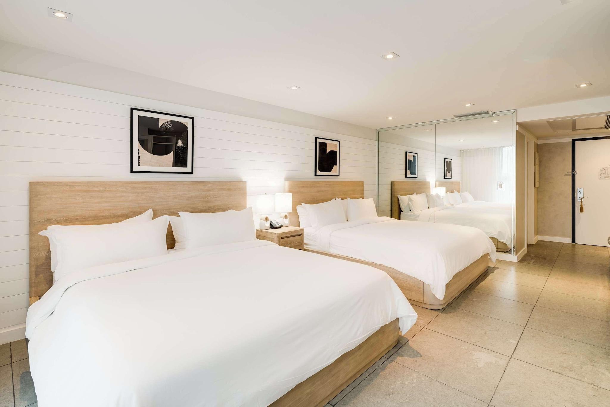 Double Two Double Beds