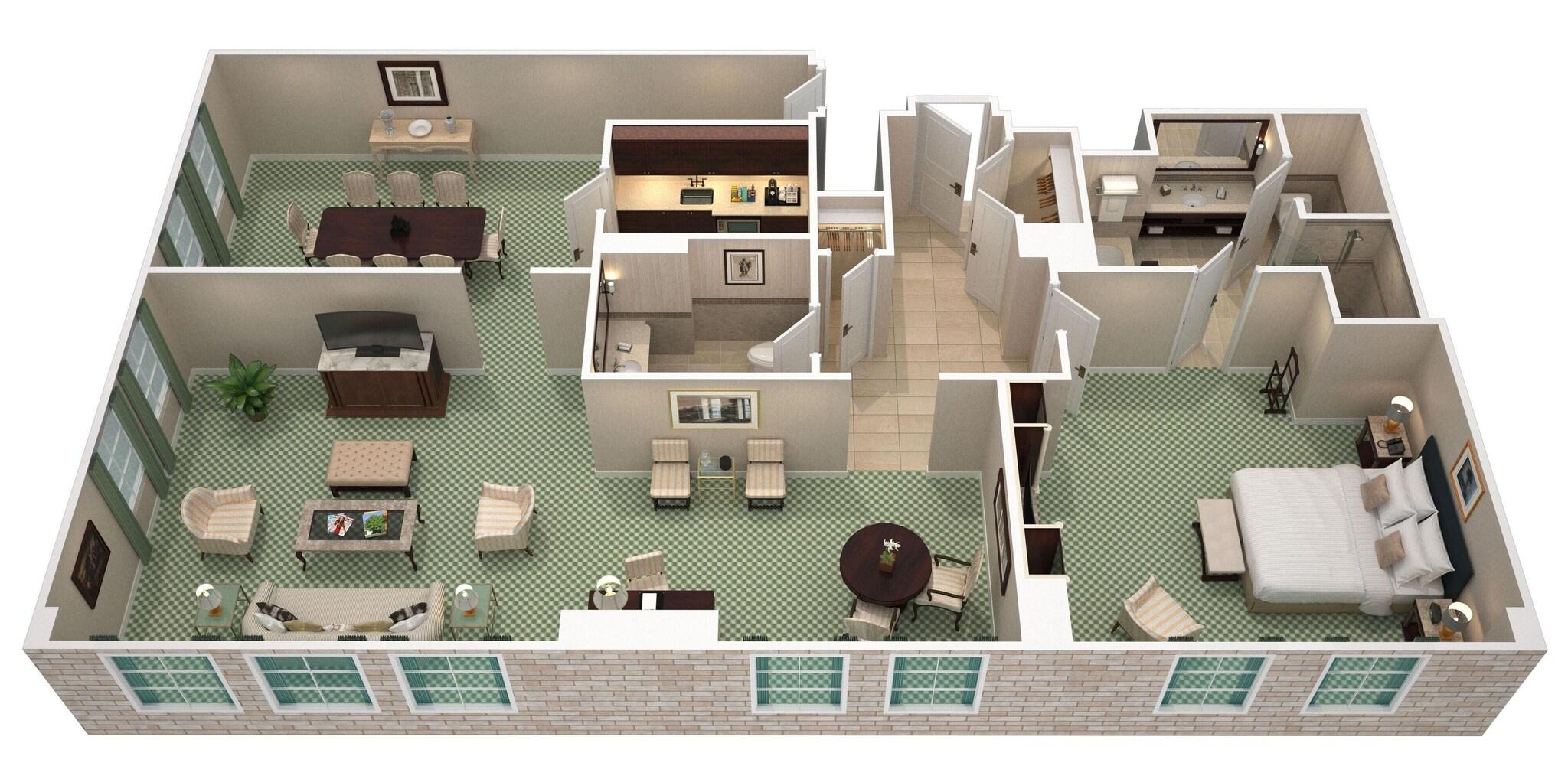 Suite King Bed One Bedroom 