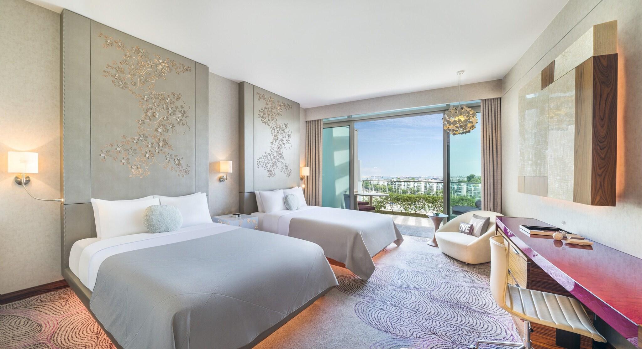 Double Pool View Two Double Beds