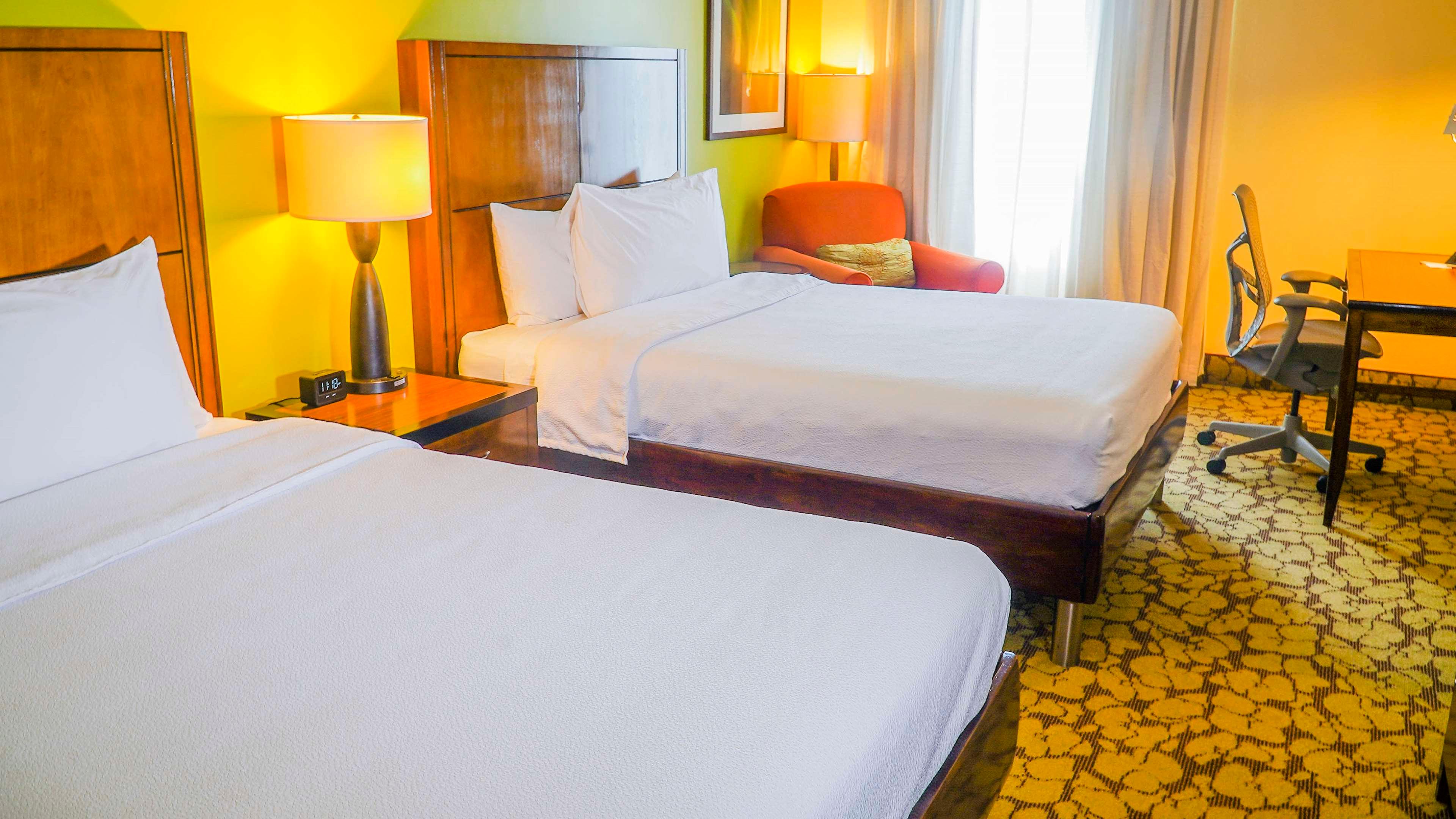 Double Two Queen Beds