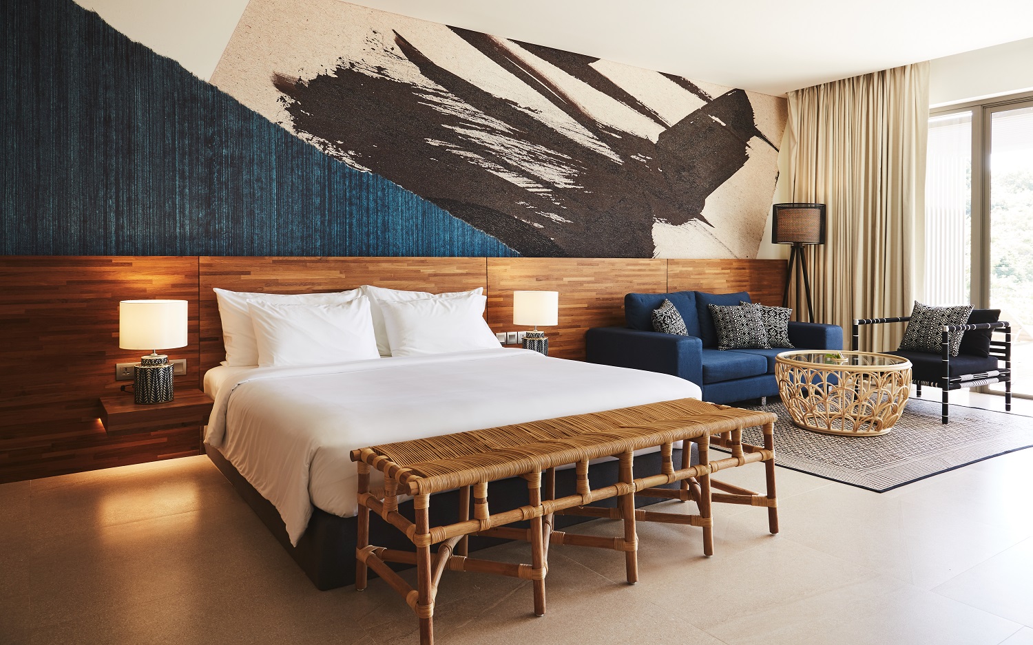 Double Garden View with Balcony