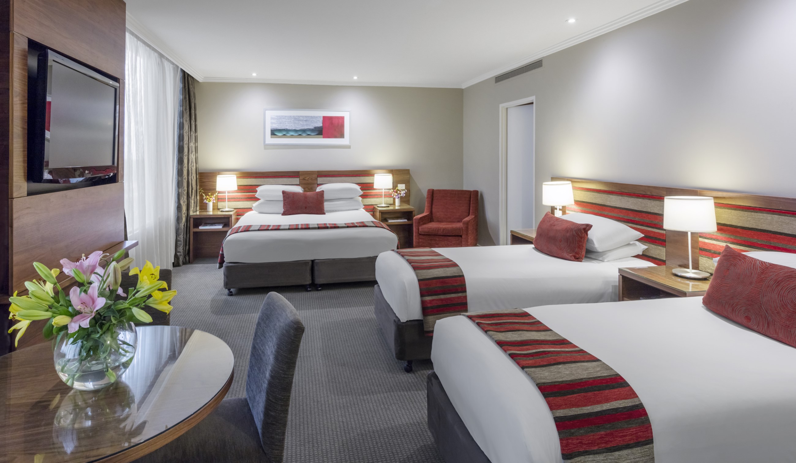 Family Room King Size Bed