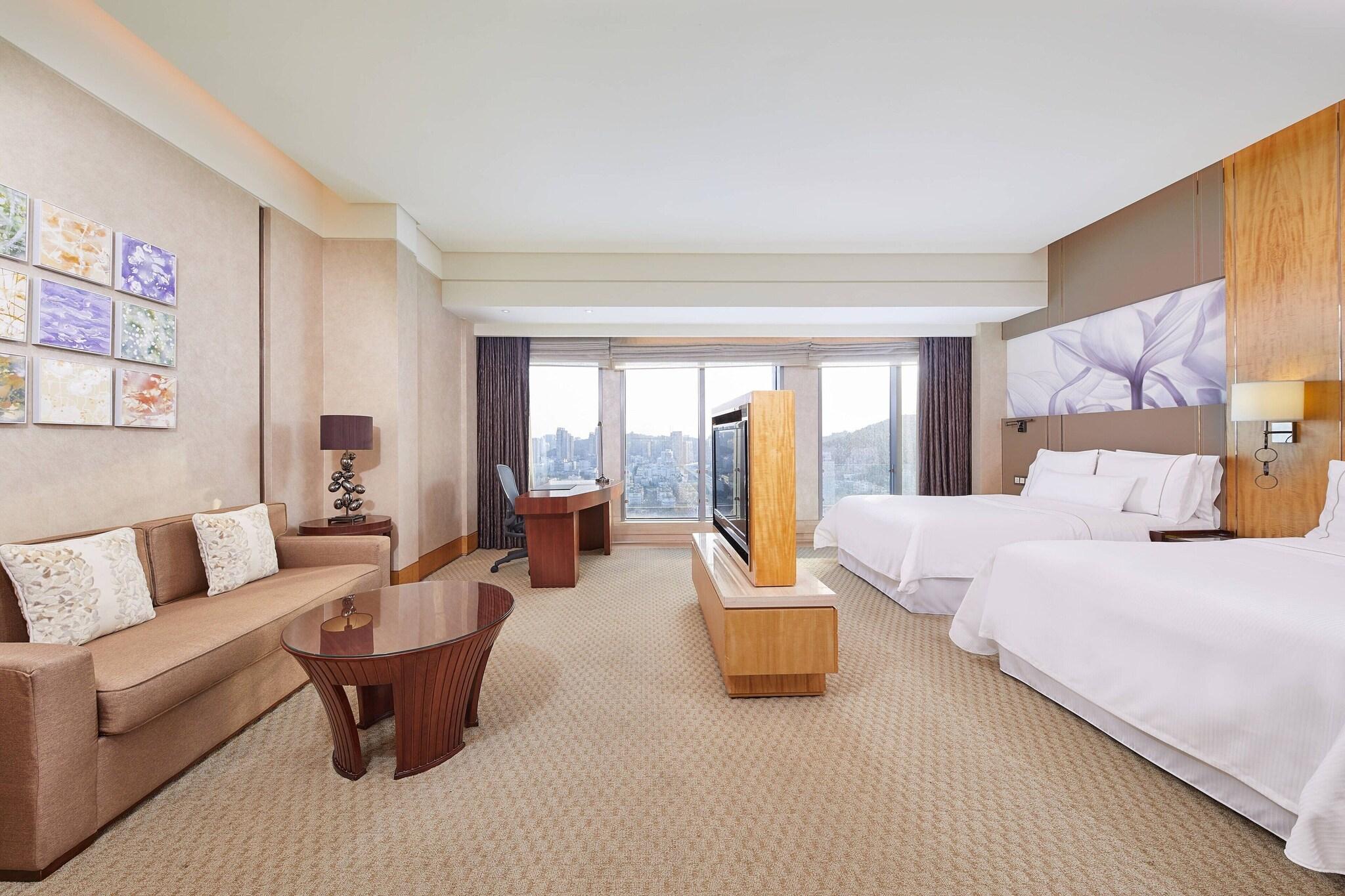 Double Two Double Beds