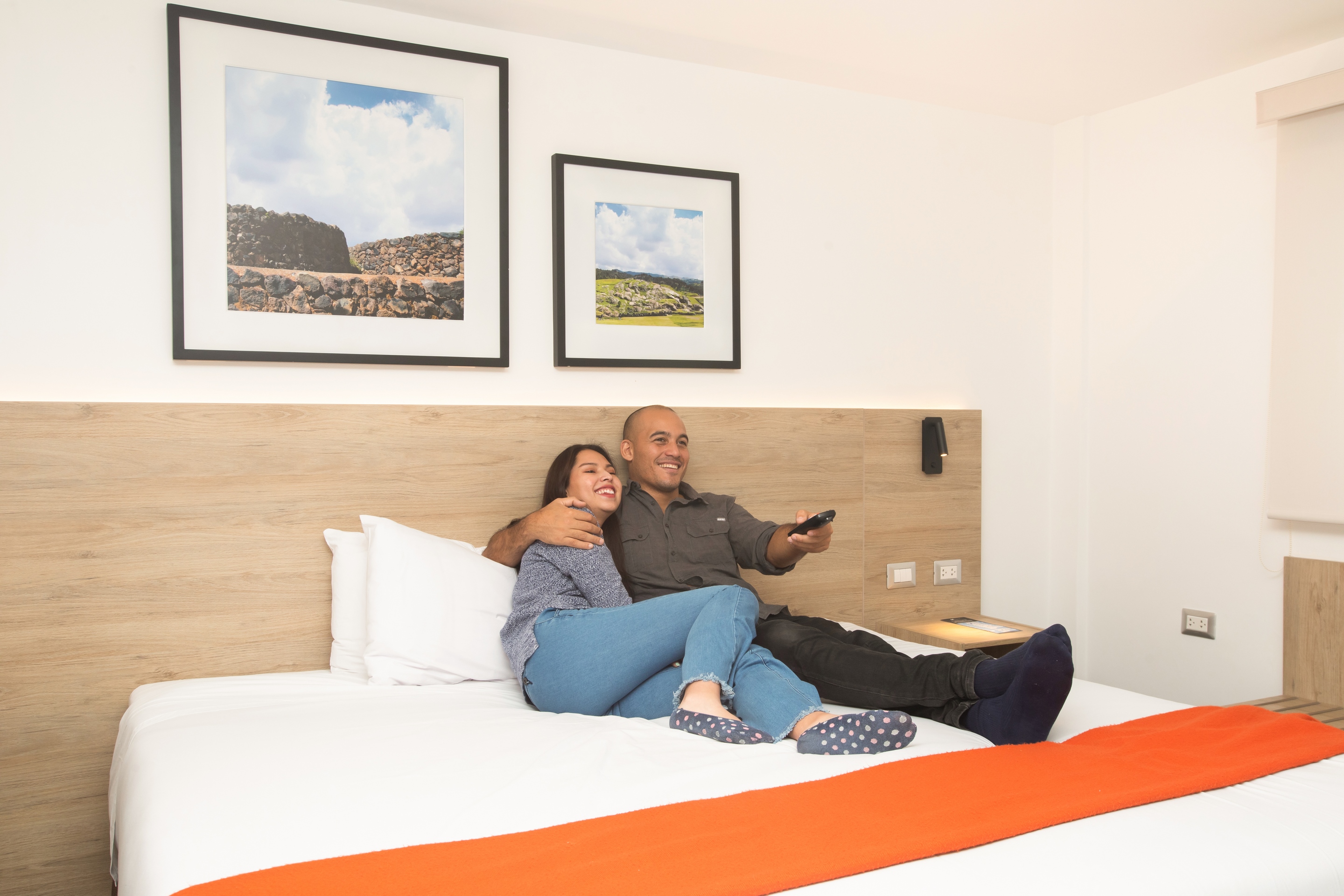 Double Queen Size Bed