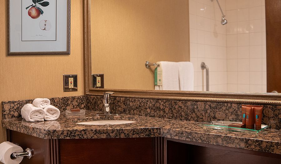 Double Guest Room King Bed