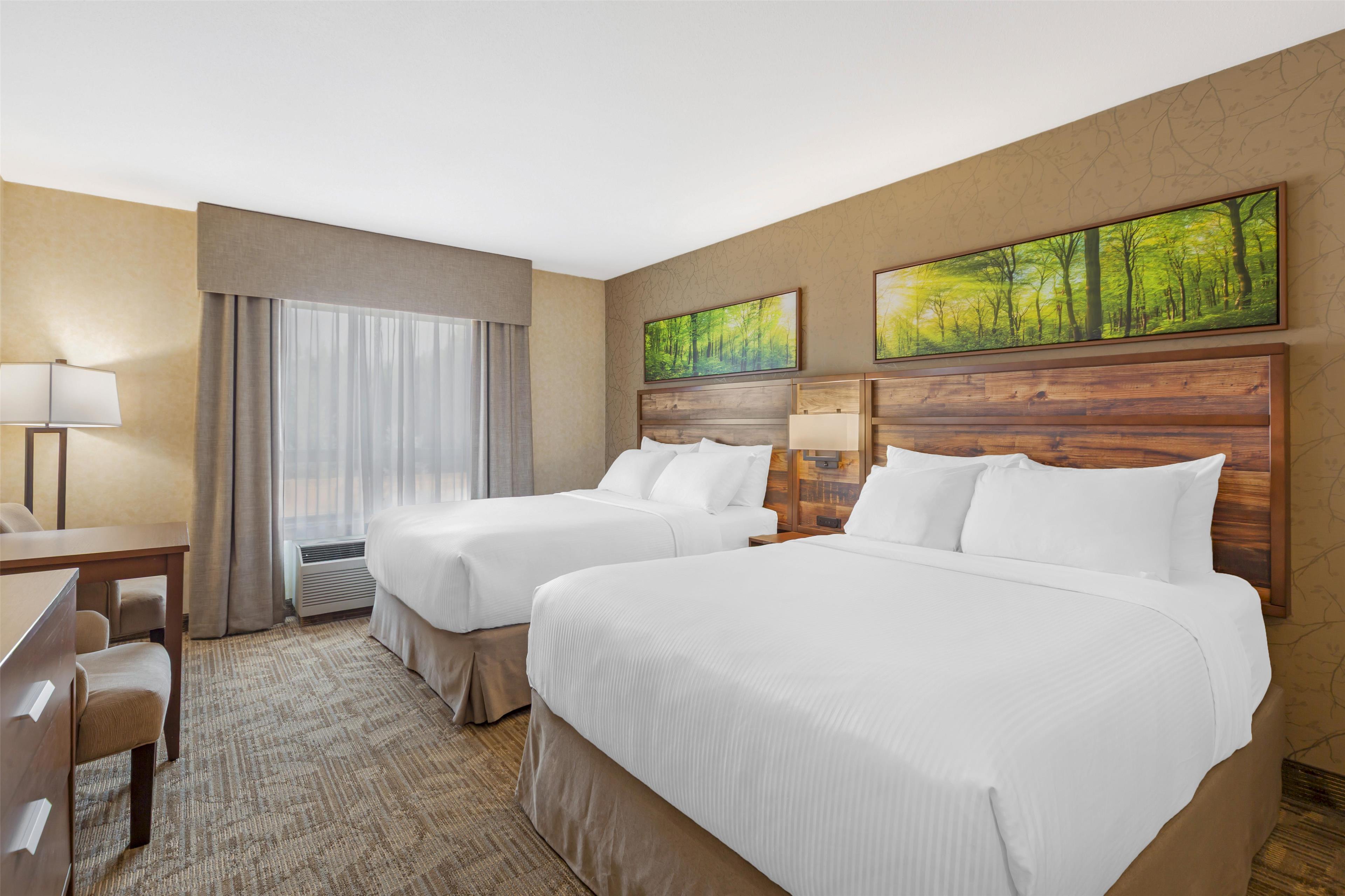 Double Two Queen Beds