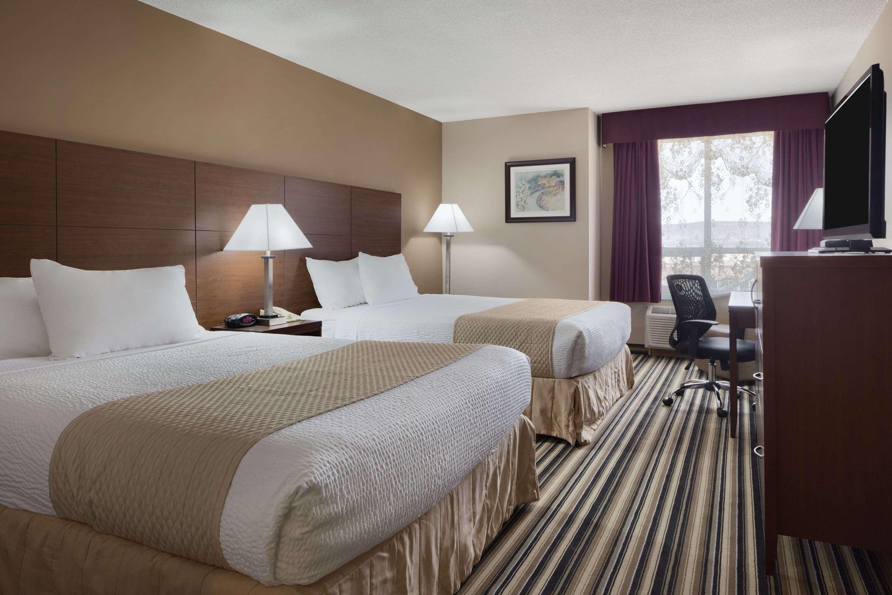 Room Two Double Beds Non Smoking