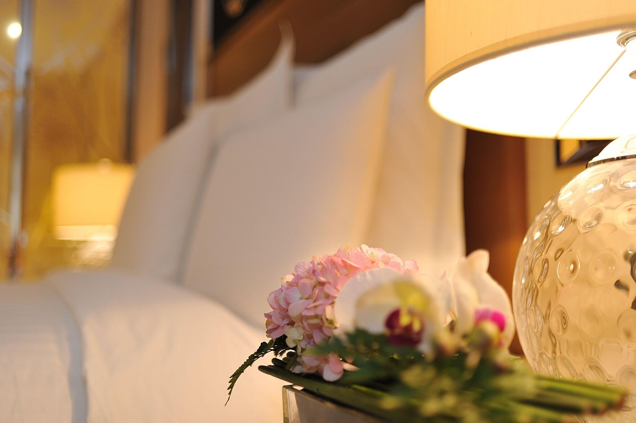 Quadruple City View Two Double Beds