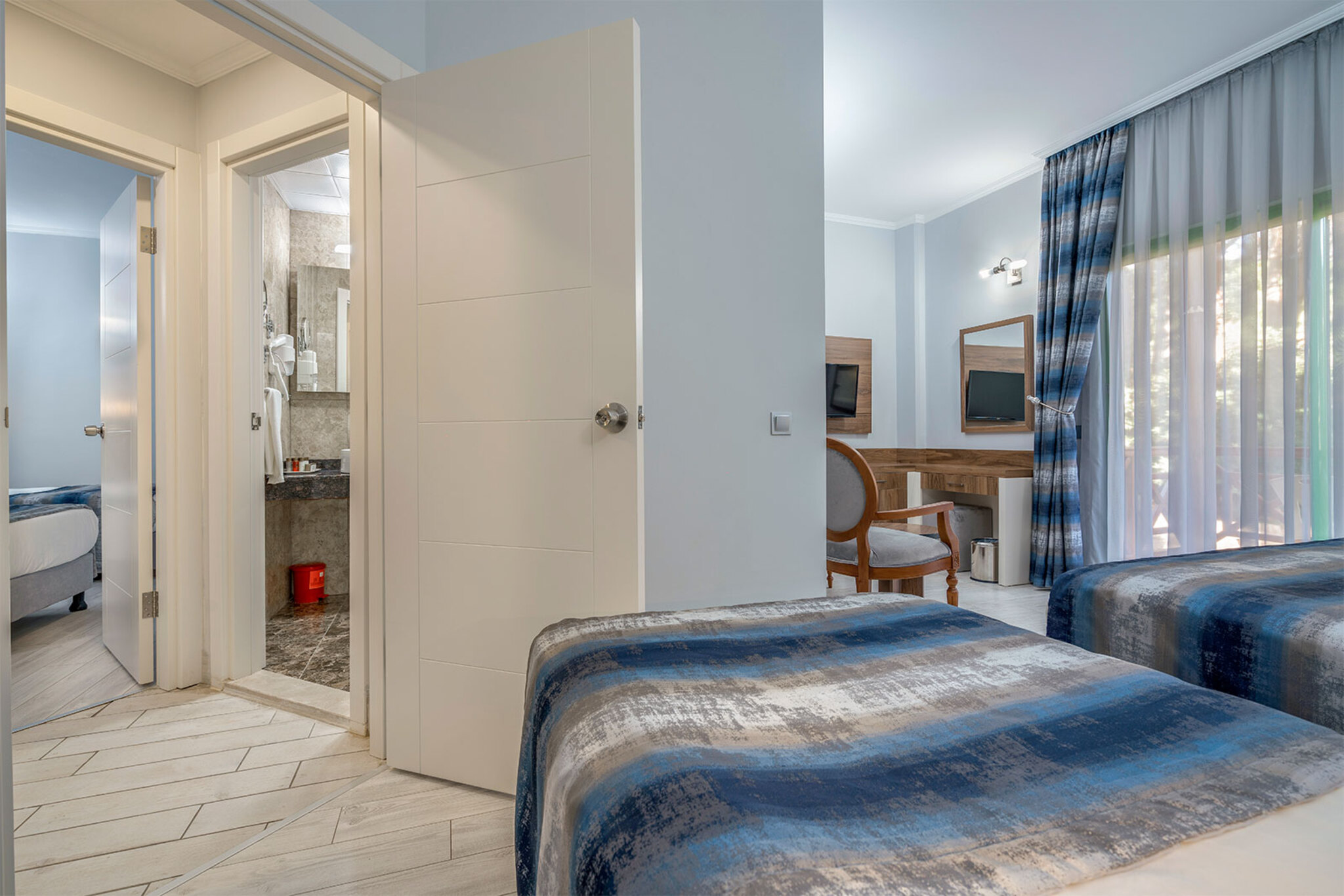 Room Two Bedrooms One Bathroom