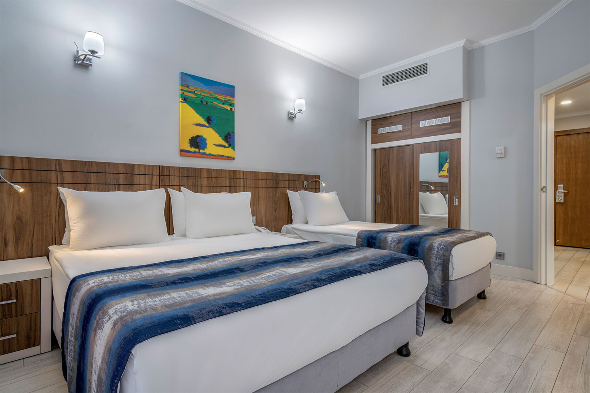 Room Two Bedrooms One Bathroom