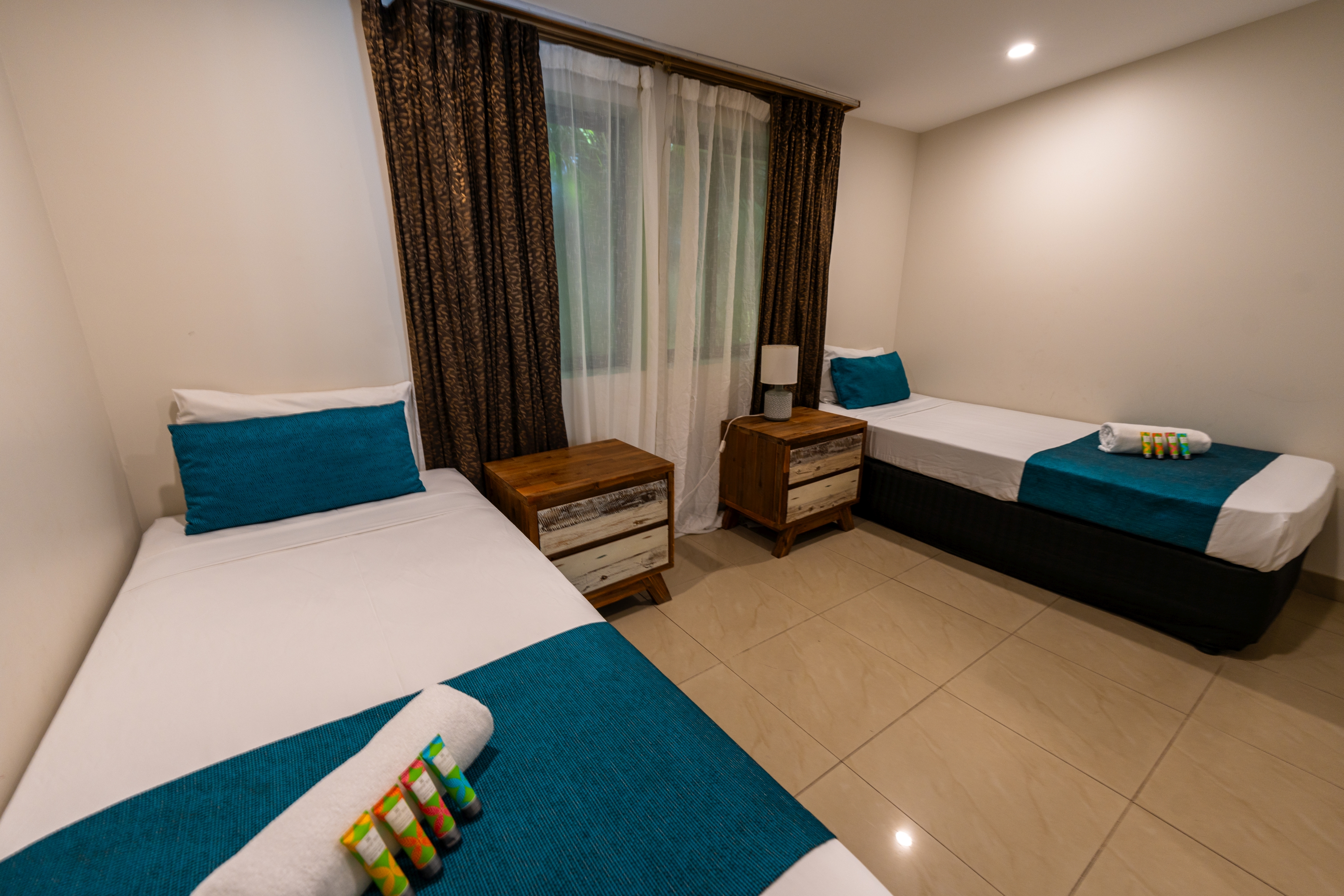 Quadruple Beach Front Two Bedrooms