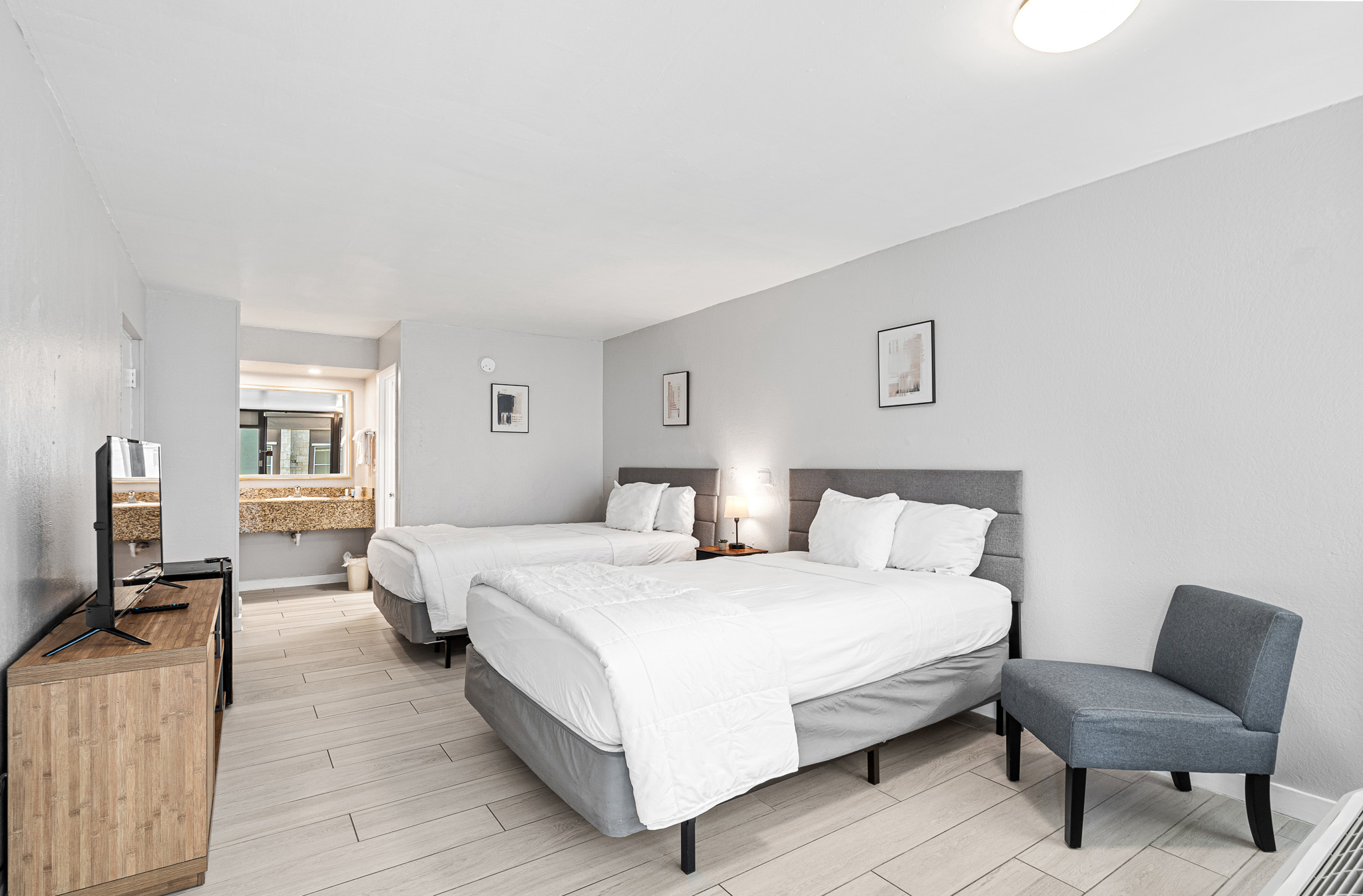 Double Two Double Beds