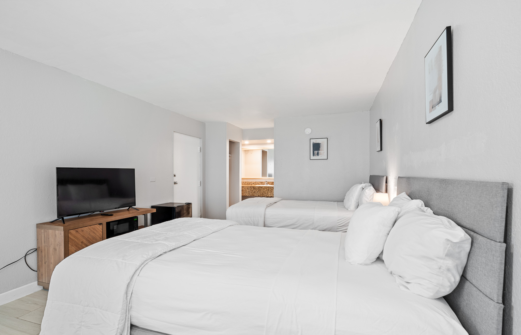 Double Two Double Beds