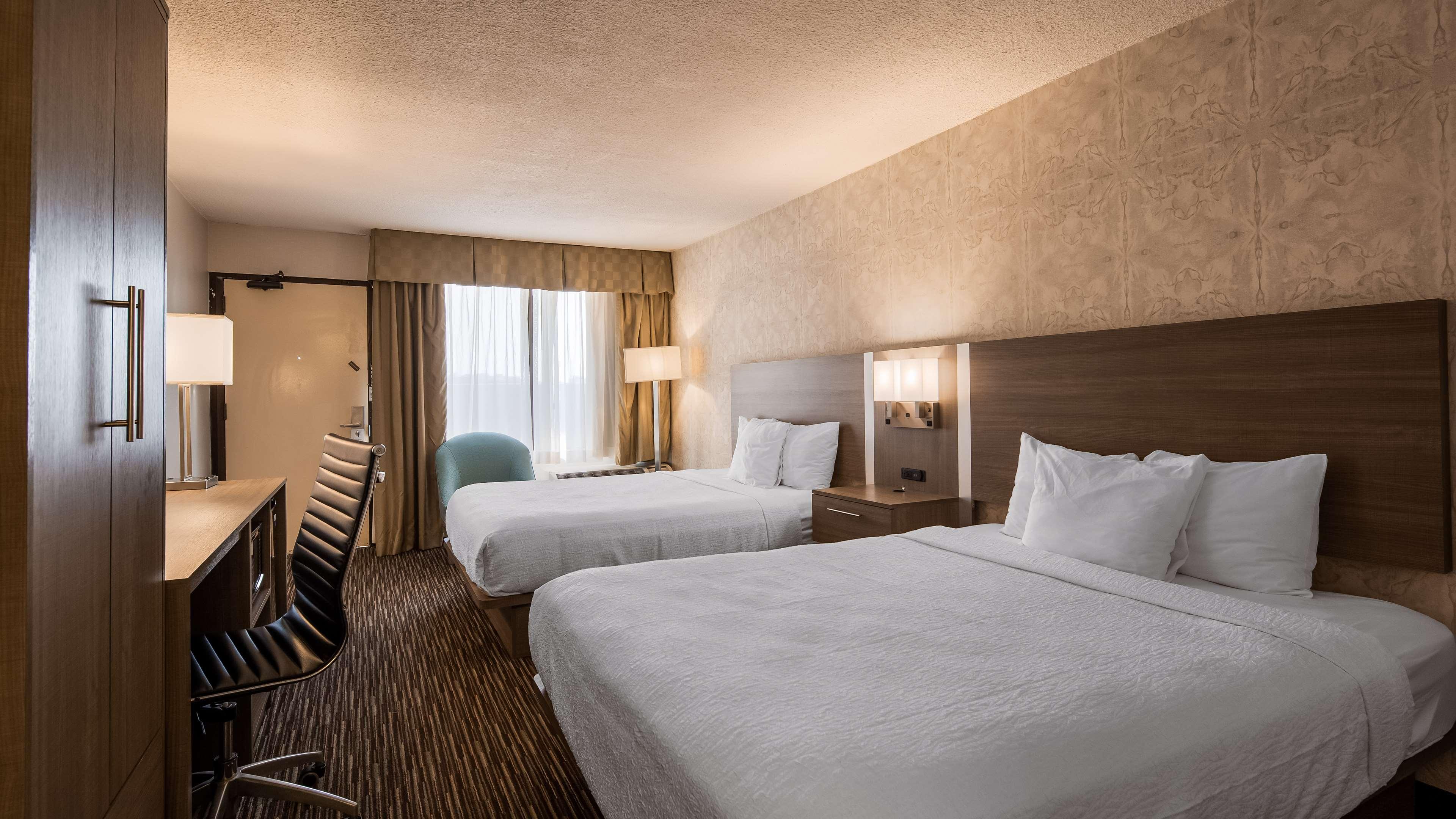 Room Two Double Beds Non Smoking